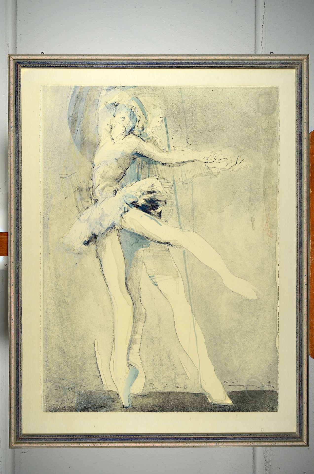 Jürgen Görg, geb. 1951, drei Grafiken: 'Pas de Deux' 87 - Bild 2 aus 4