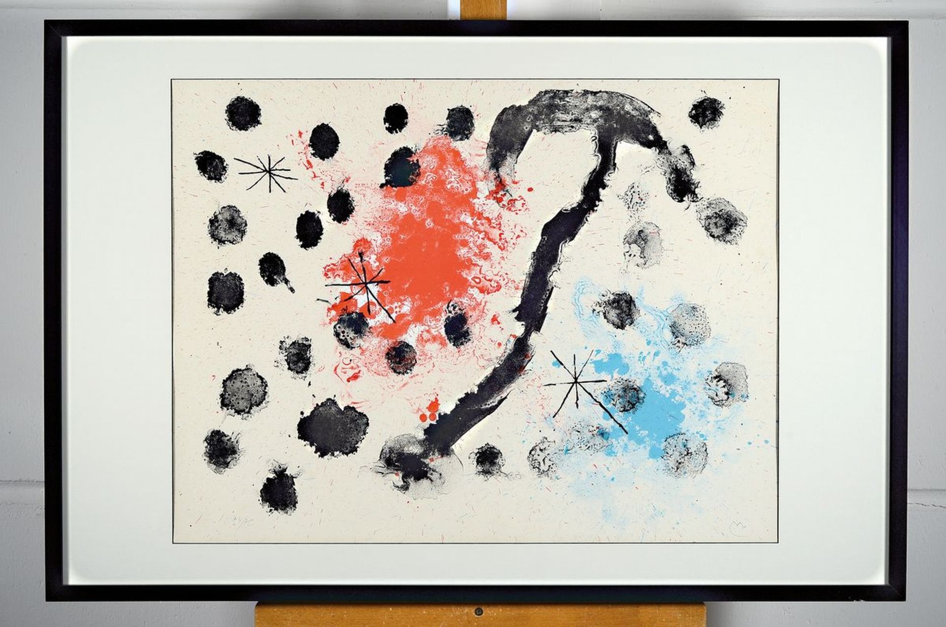 Joan Miro, 1893 - 1983, Farblithografie auf Rives, - Image 3 of 3