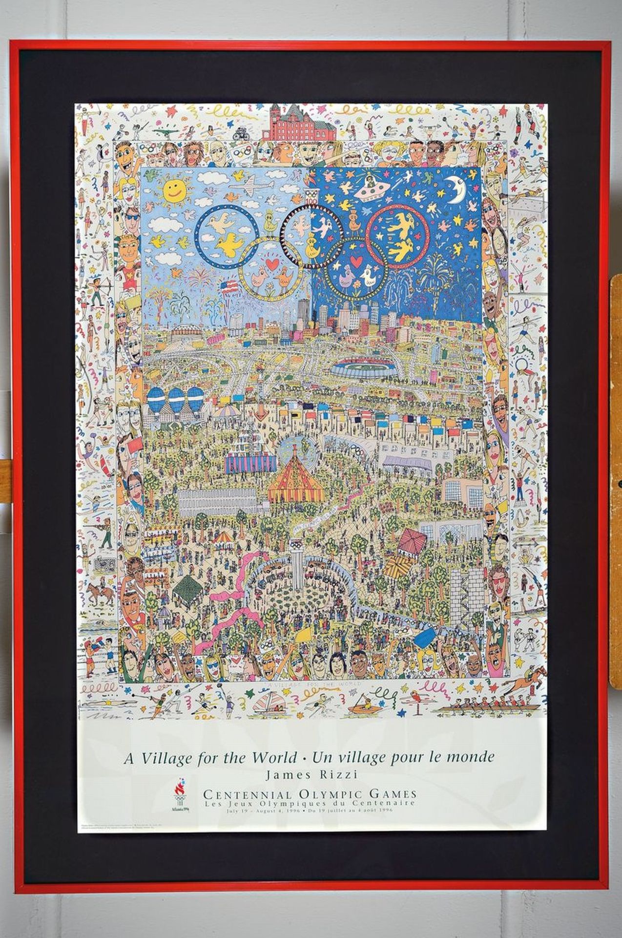 James Rizzi, 1950-2011, 'A Village for the World', - Image 2 of 2