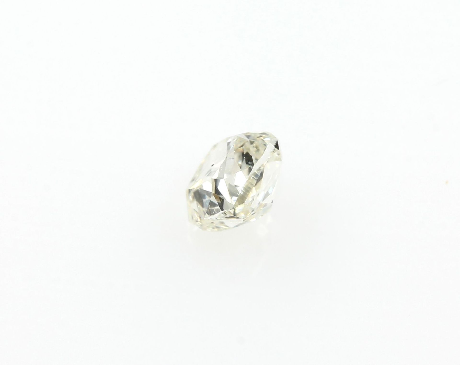 Loser Diamant, 0.52 ct get.Weiß (L)/si1, Kissenschliff, - Image 3 of 3