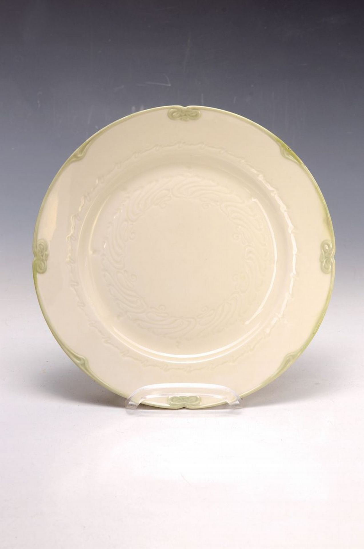 Teller, Jugendstil, Limoges um 1900, Gérard Duffraissex,