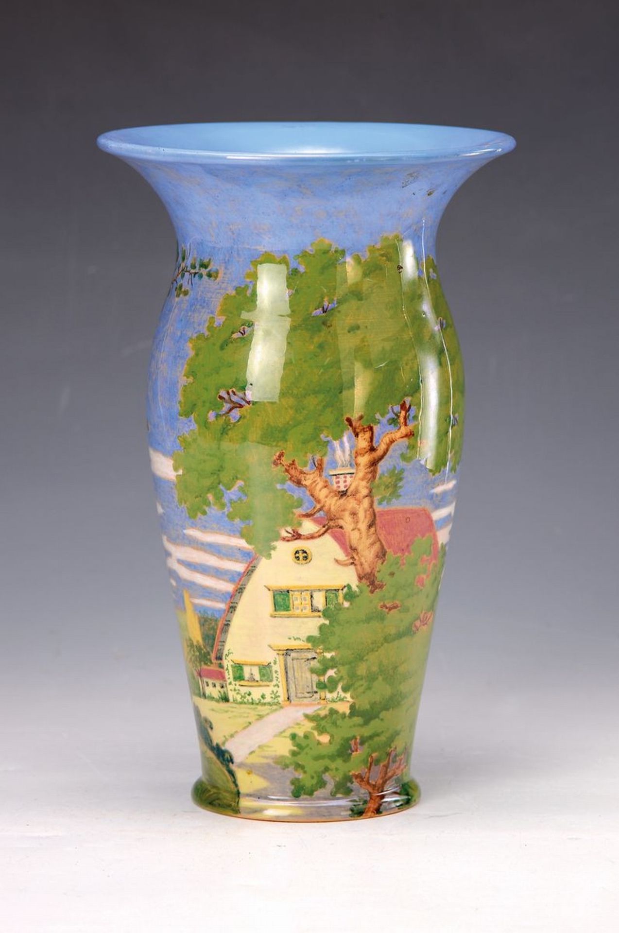 Vase, Italien, Mitte 20. Jh., Ginori, Keramik,