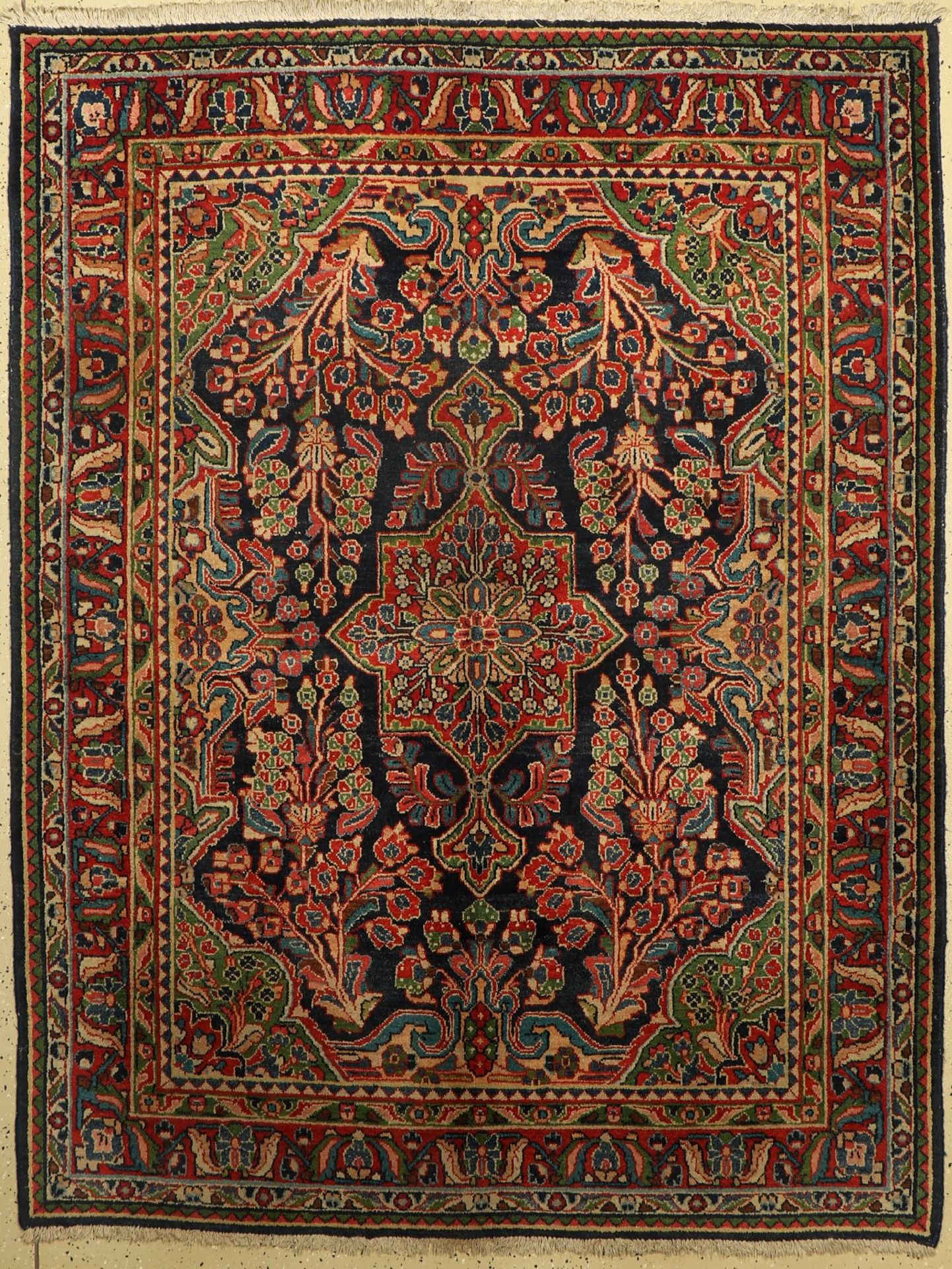 Sarogh Mahal, Persien, um 1950, Wolle auf Baumwolle, ca.