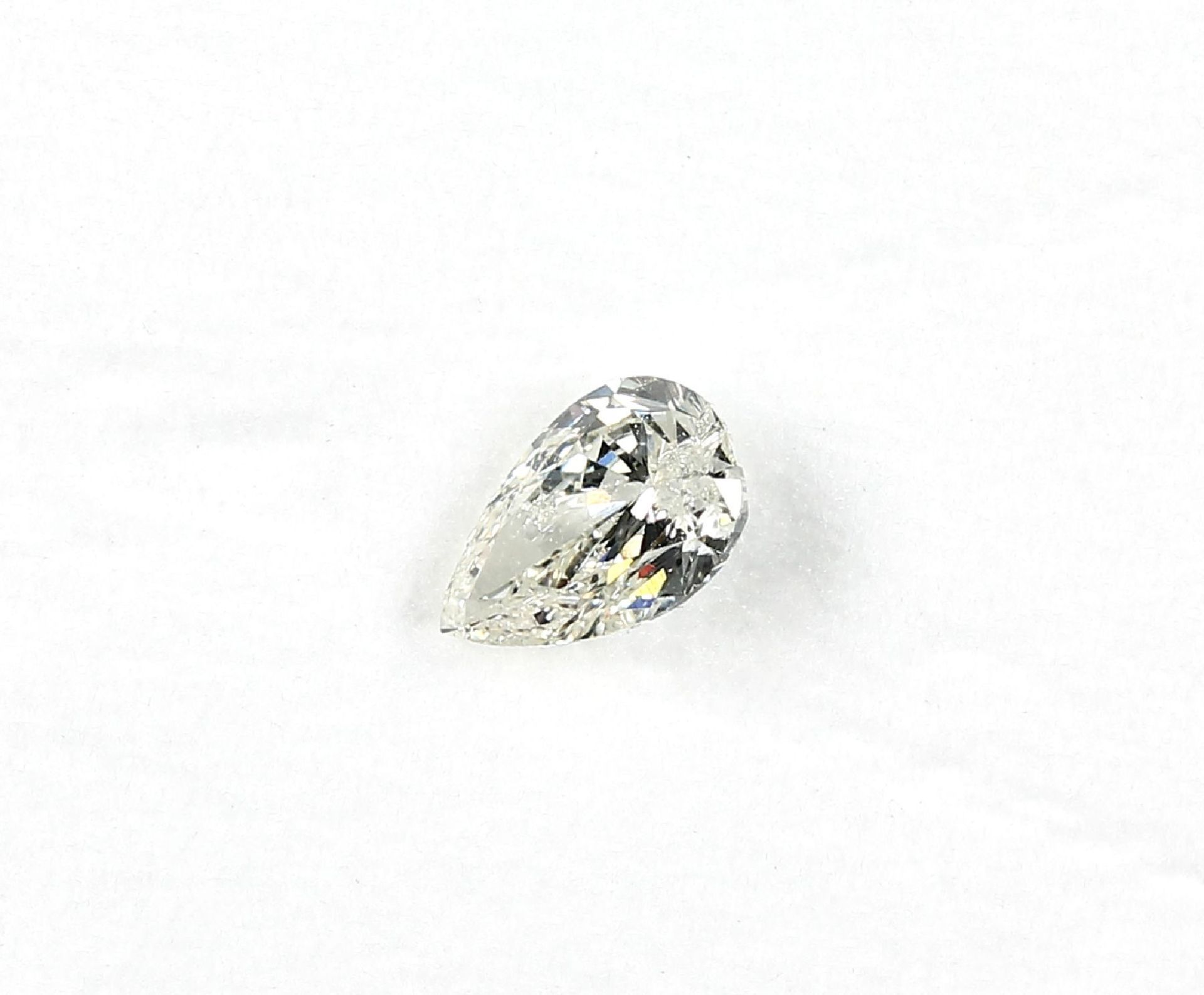 Loser Diamant-Tropfen 0.75 ct l. get. Weiß (J)/p 1, ca.