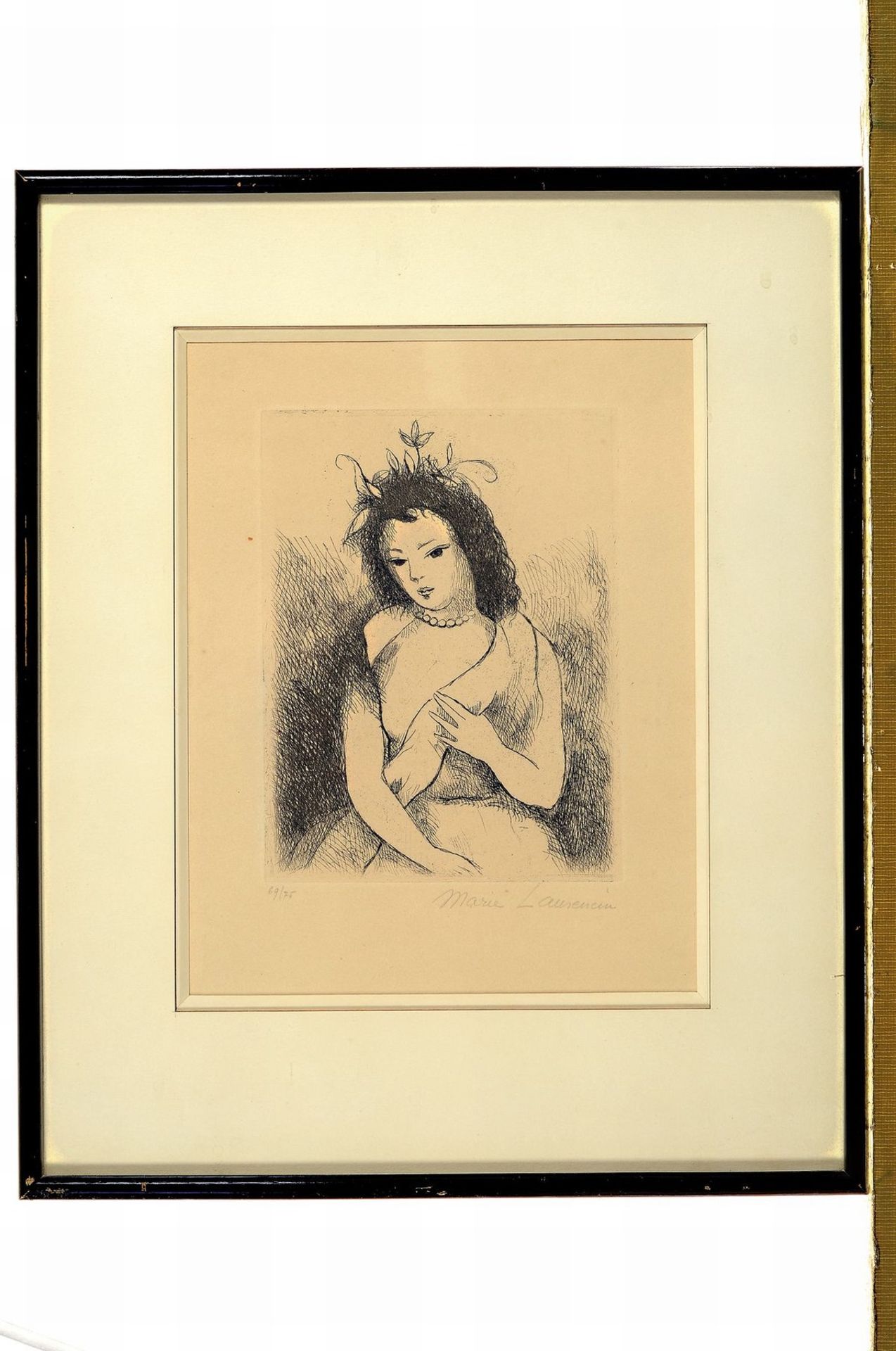 Marie Laurencin, 1883-1956, Fillette, Radierung, - Bild 2 aus 2