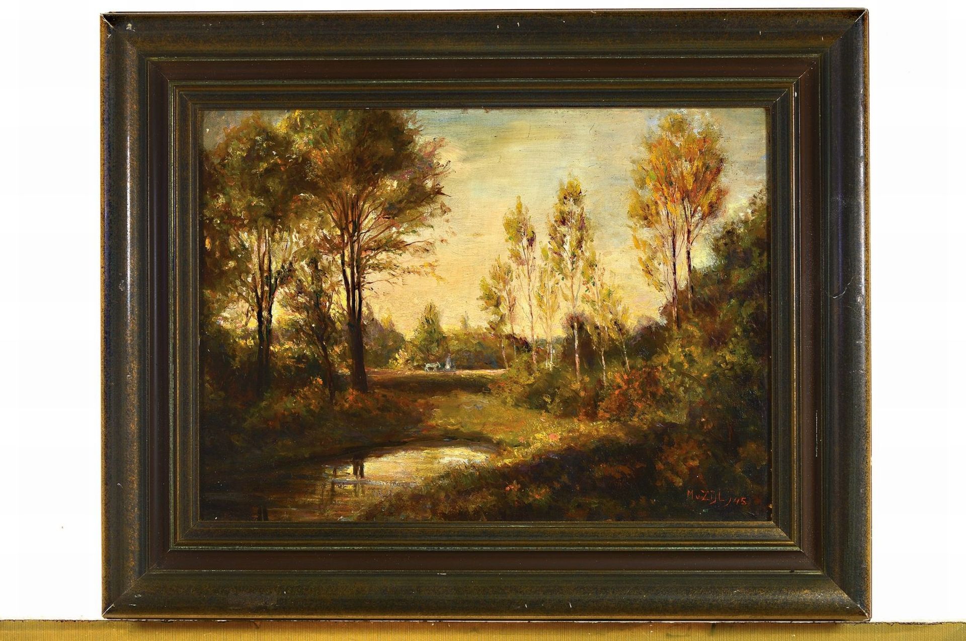 Maarten van Zijl, 1889-1968 Rotterdam, Waldlandschaft, - Bild 3 aus 3