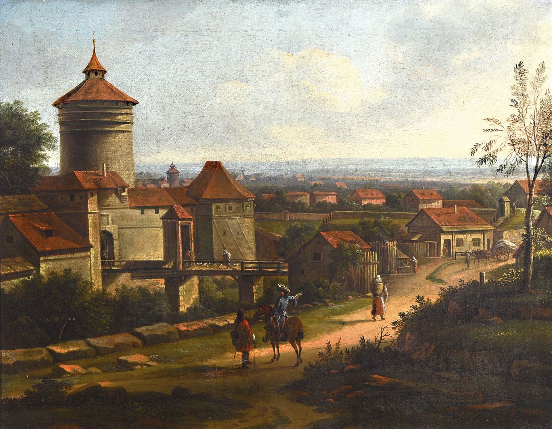 Zuschreibung Peter van Bemmel, 1685 Nürnberg - Regensburg