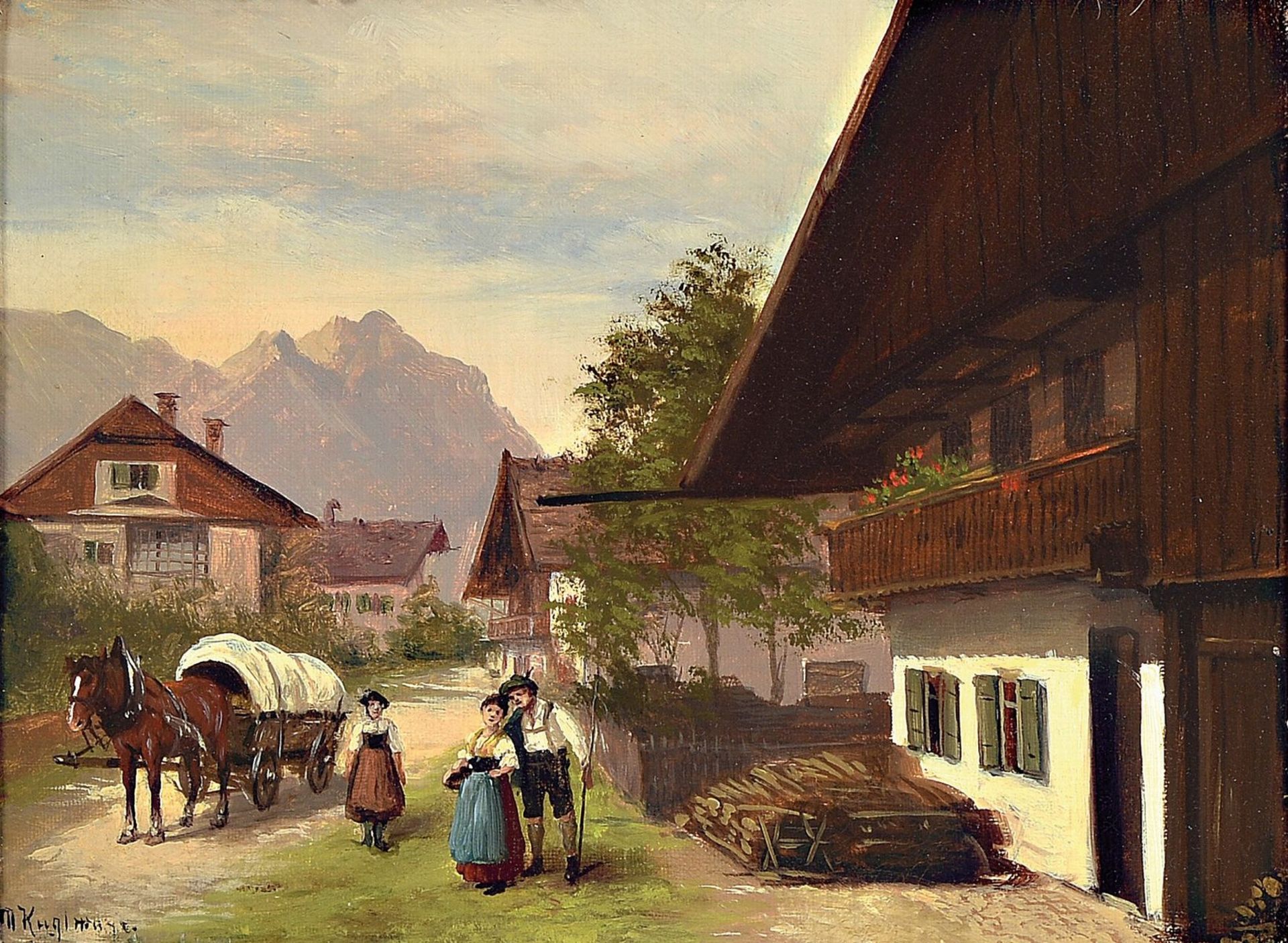 Max Kugelmayer, 1863- ca. 1930, 2 Pendants: - Bild 2 aus 6