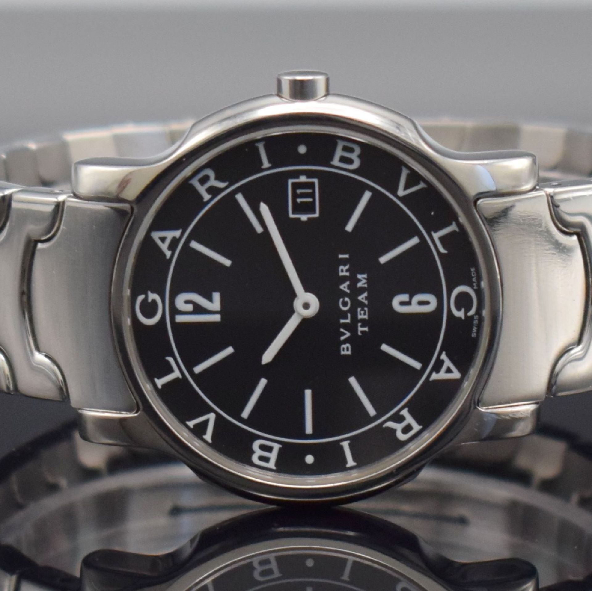 BULGARI Team Armbanduhr aus der Serie Solotempo, Schweiz - Image 2 of 6