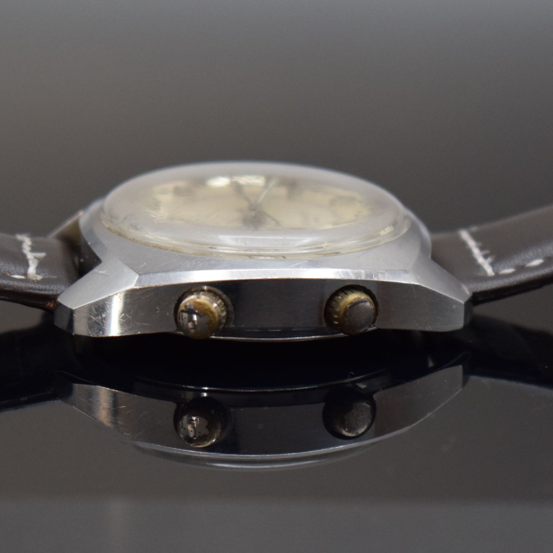 ARCTOS Armbanduhr mit Wecker, Schweiz um 1975, Automatik, - Bild 4 aus 6