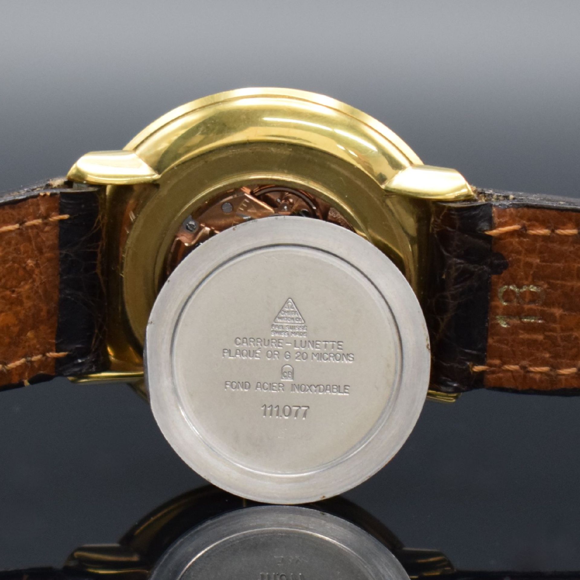 OMEGA De Ville Armbanduhr, Schweiz um 1969, Handaufzug, - Image 8 of 8