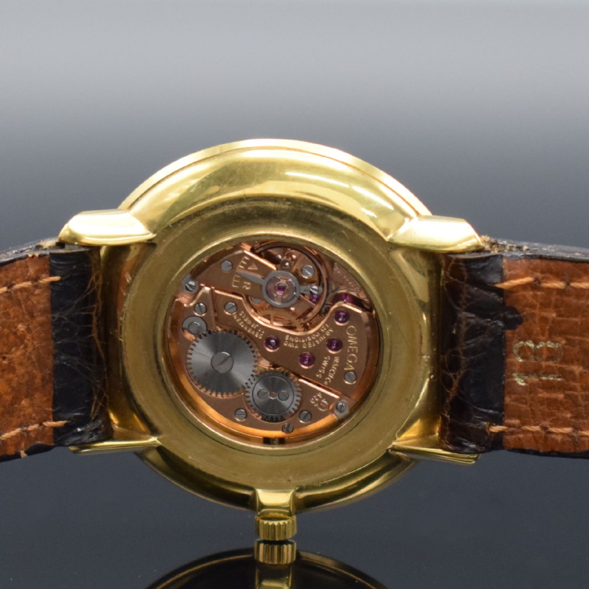 OMEGA De Ville Armbanduhr, Schweiz um 1969, Handaufzug, - Image 7 of 8