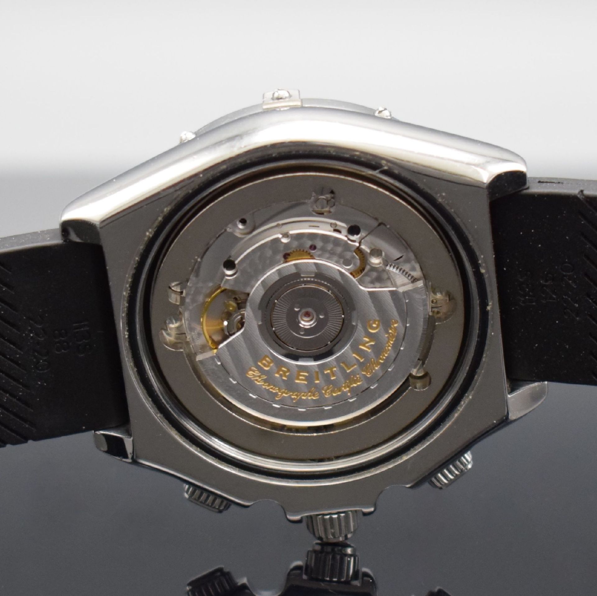 BREITLING Crosswind Armbandchronograph mit Grossdatum, - Image 9 of 11