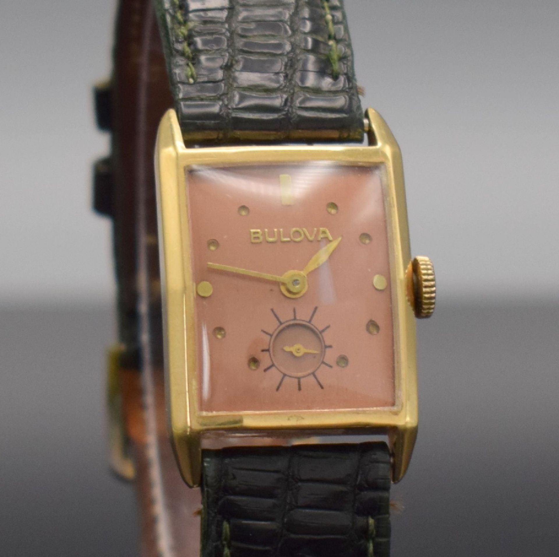 BULOVA Armbanduhr in GG 585/000, Schweiz/USA um 1940, - Image 6 of 10