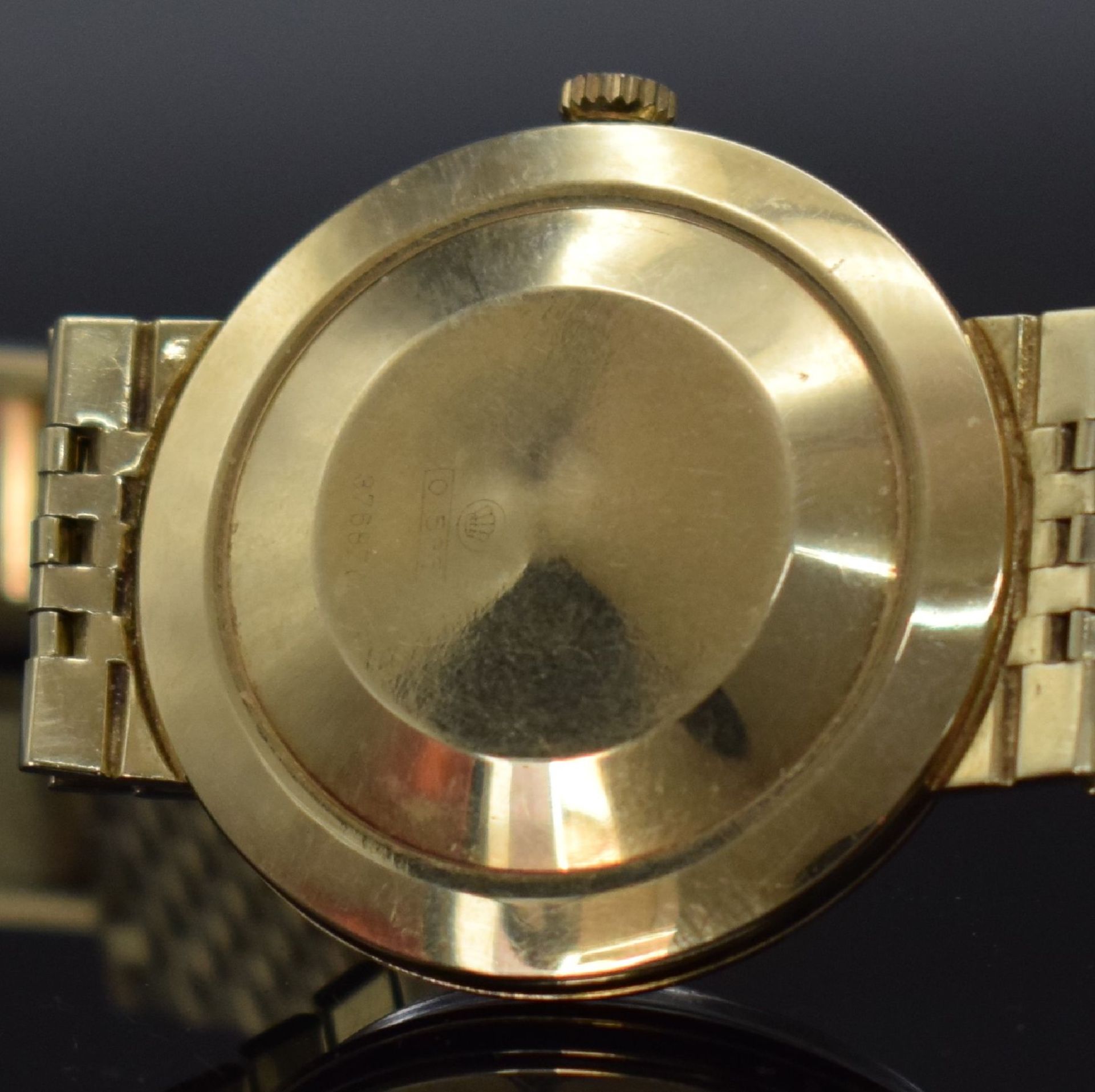 HAGO Herrenarmbanduhr in GG 585/000, Deutschland/Schweiz - Image 9 of 10