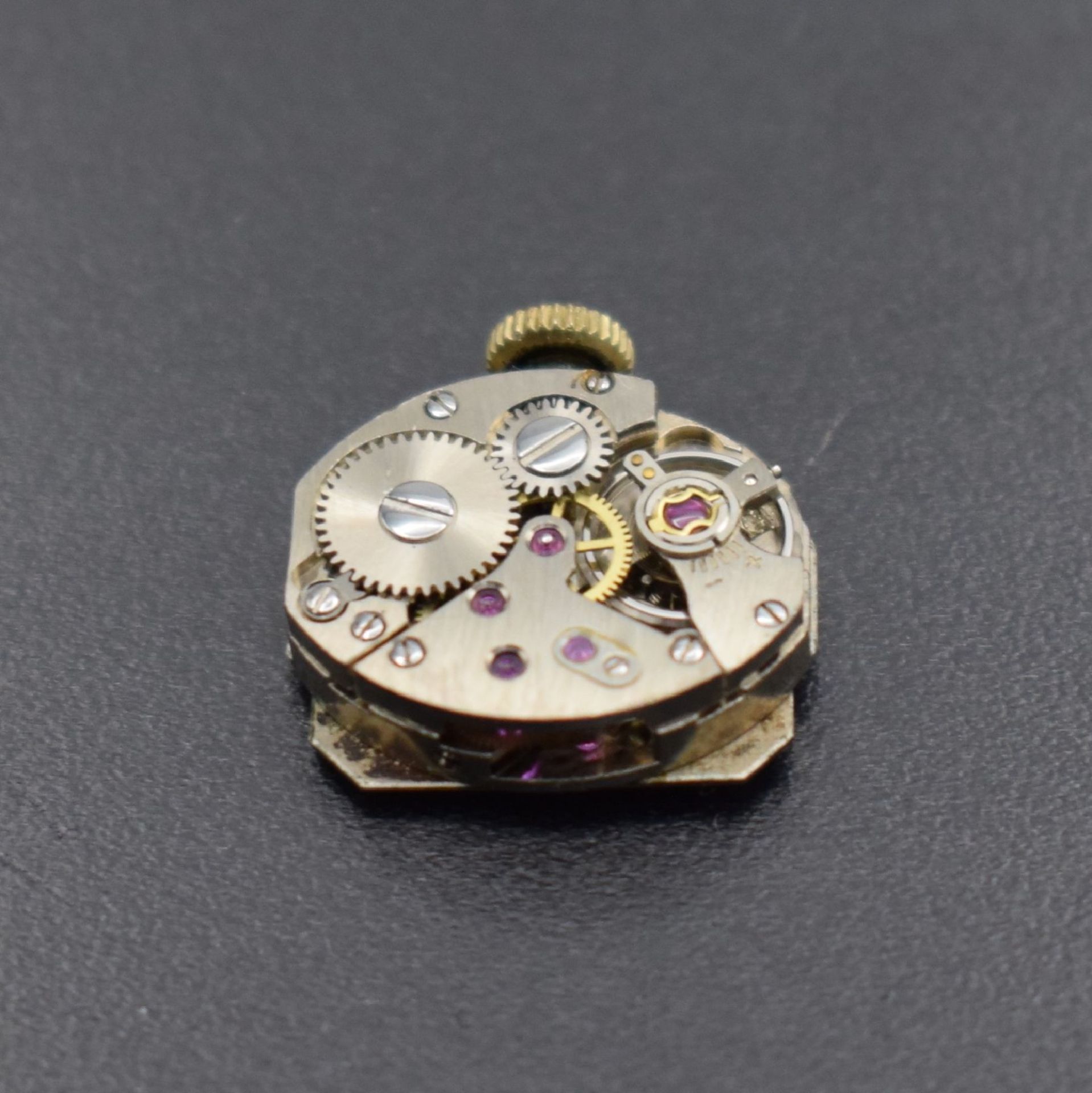 DUNA ausgefallene Damenarmbanduhr in GG 585/000, Schweiz - Image 8 of 8