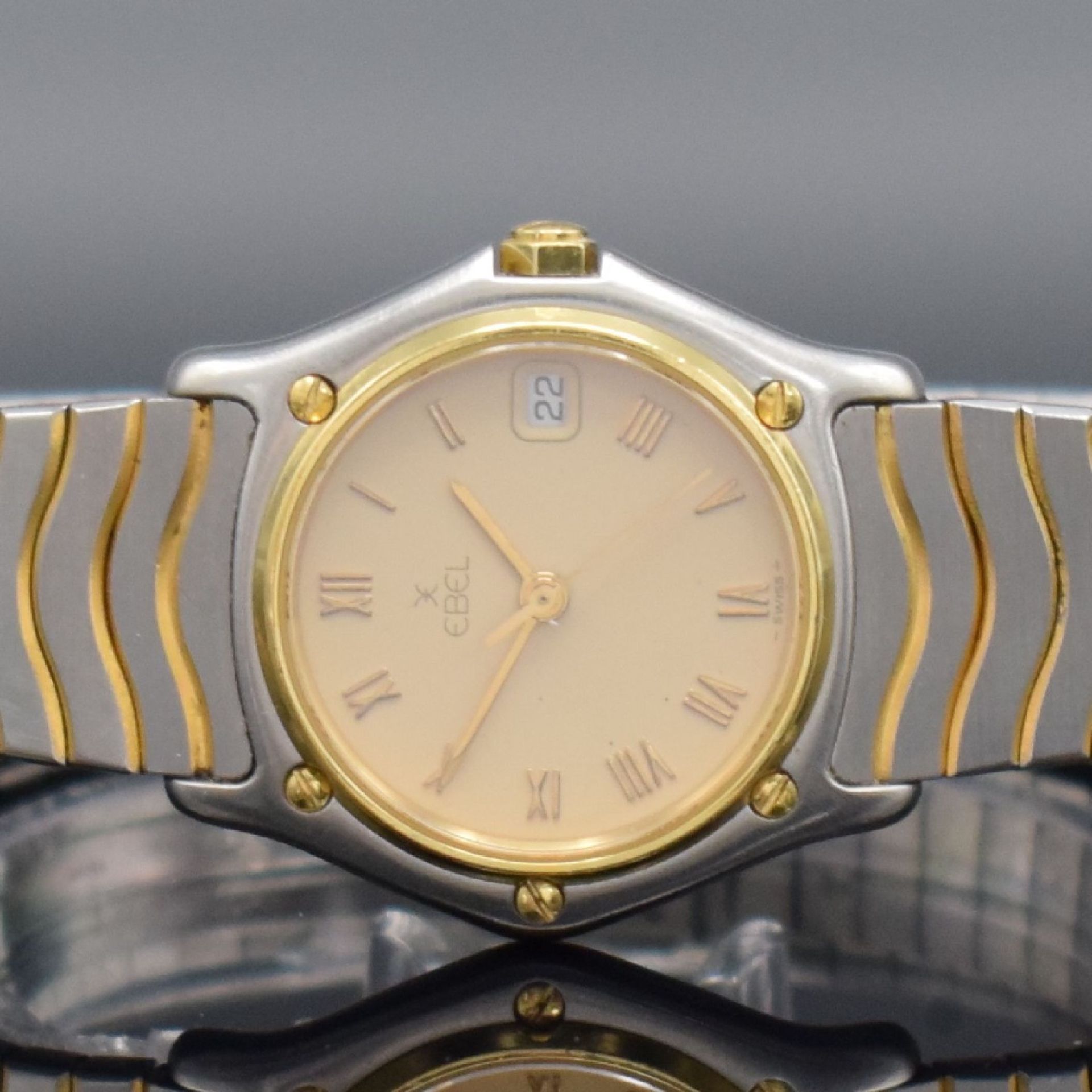 EBEL Damenarmbanduhr Classic Wave Referenz 183908, - Image 2 of 6