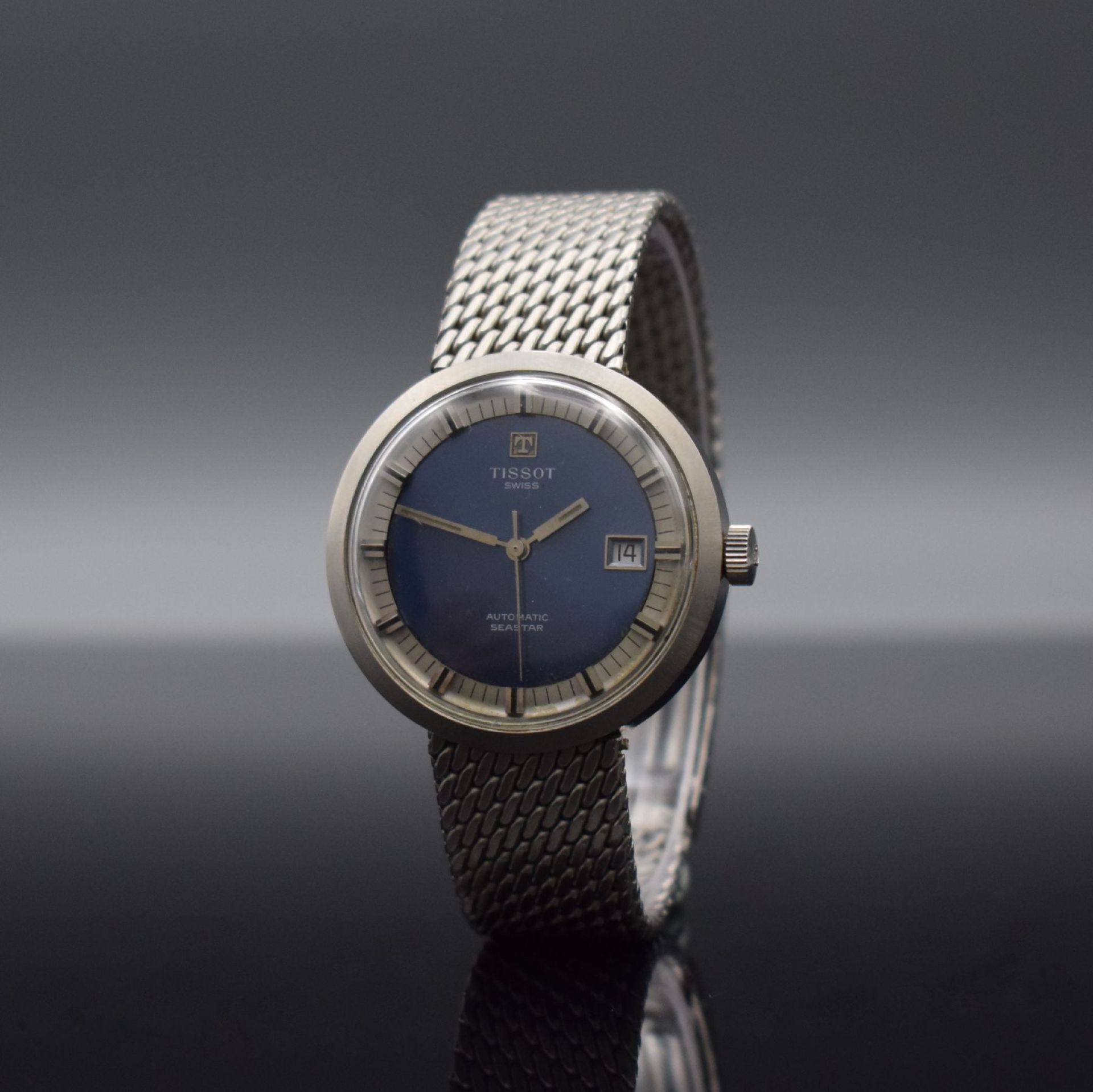 TISSOT Herrenarmbanduhr Seastar, Automatik, Schweiz um - Image 3 of 9