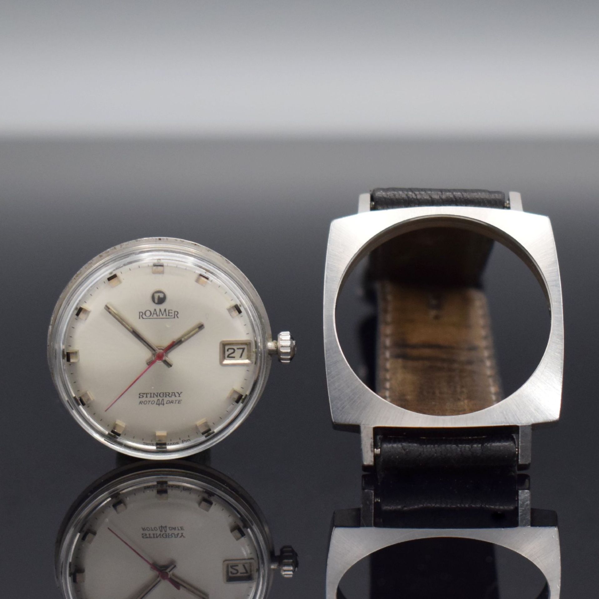 ROAMER Herrenarmbanduhr Stingray Roto 44 Date, Automatik, - Image 7 of 10