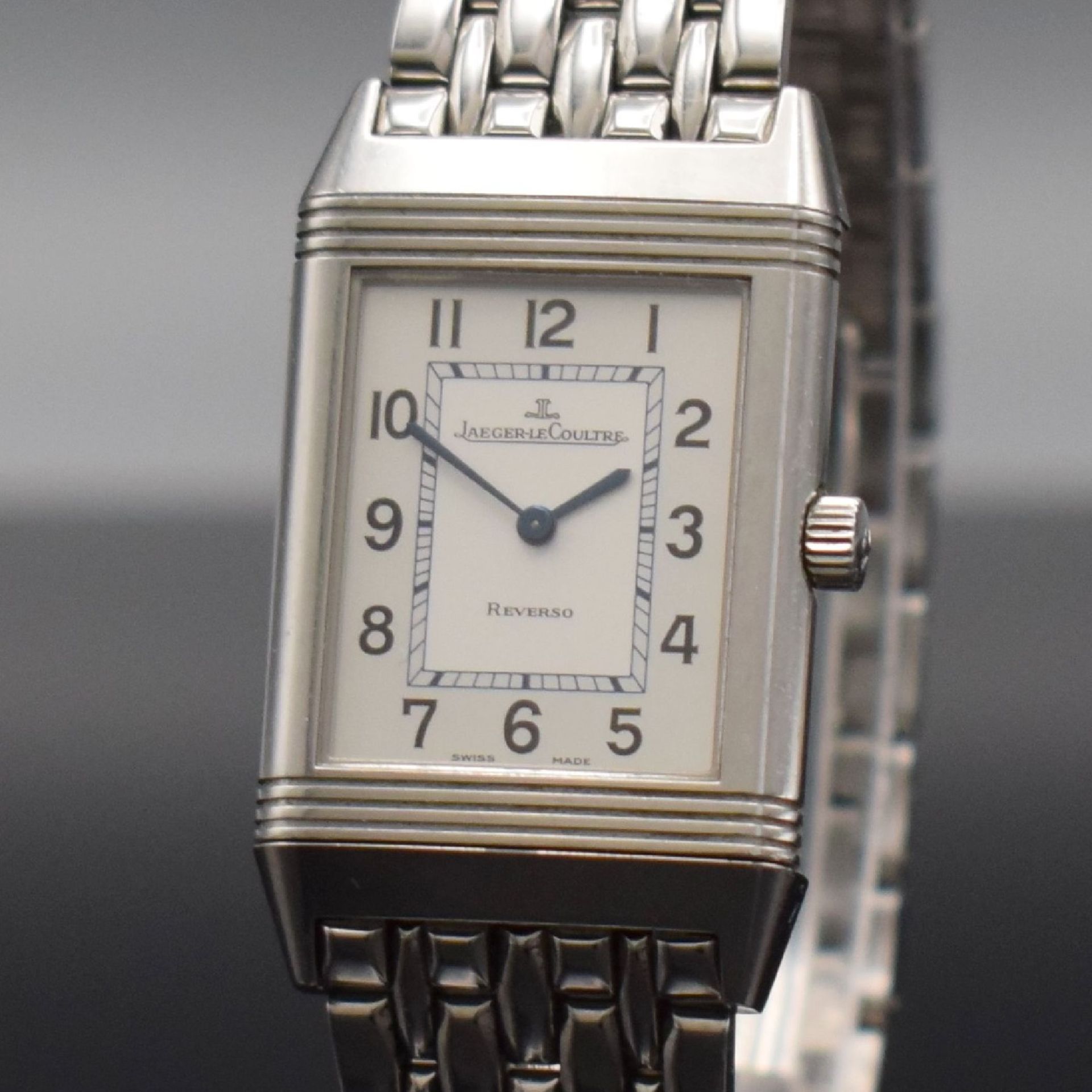 Jaeger-LeCoultre Reverso Classic Armbanduhr in Stahl, - Image 6 of 10