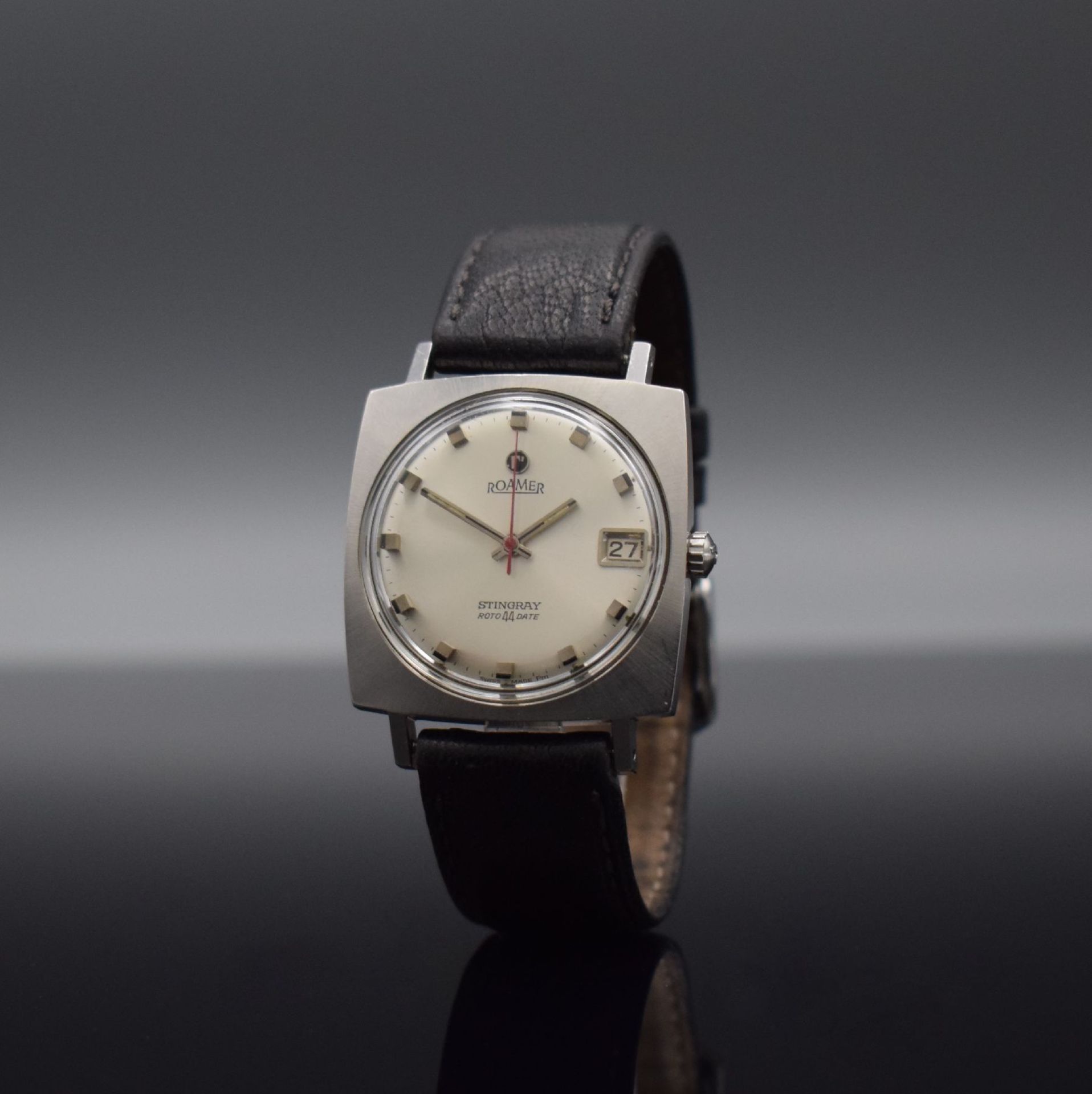 ROAMER Herrenarmbanduhr Stingray Roto 44 Date, Automatik, - Image 3 of 10