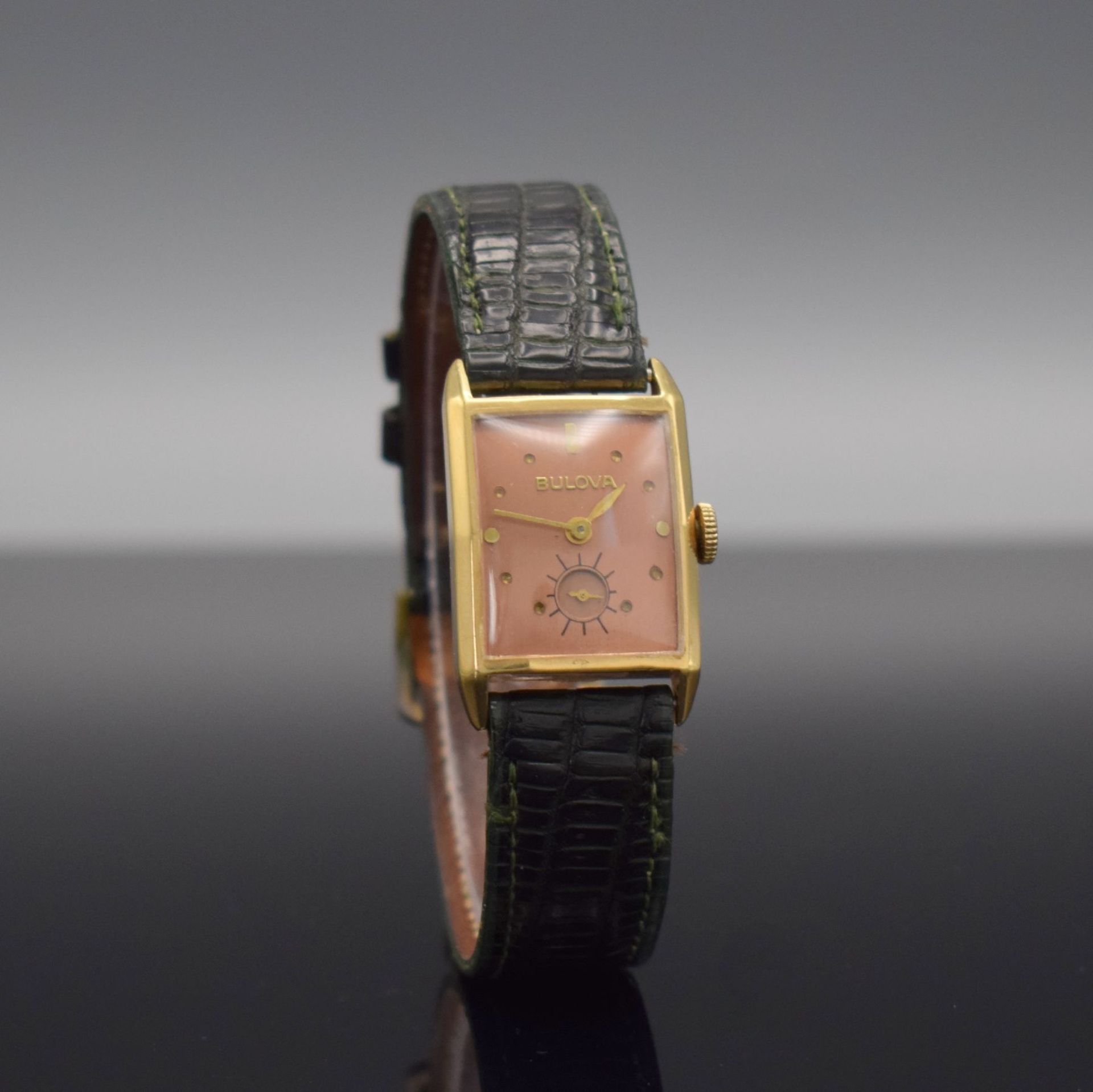 BULOVA Armbanduhr in GG 585/000, Schweiz/USA um 1940, - Image 5 of 10