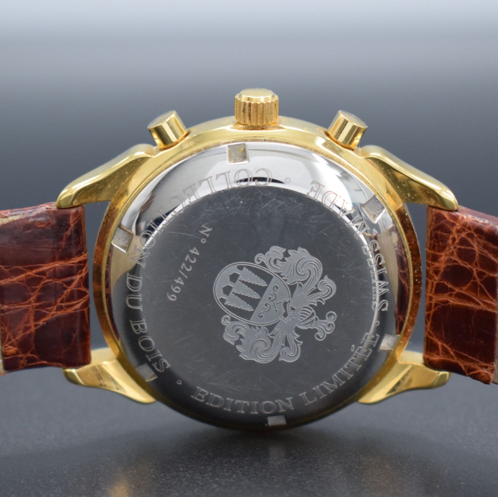 DU BOIS limitierter Armbandchronograph mit Mondphase & - Image 5 of 7