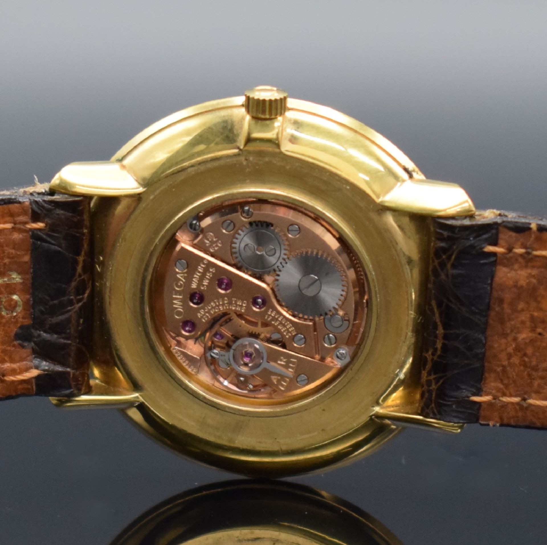 OMEGA De Ville Armbanduhr, Schweiz um 1969, Handaufzug, - Image 6 of 8