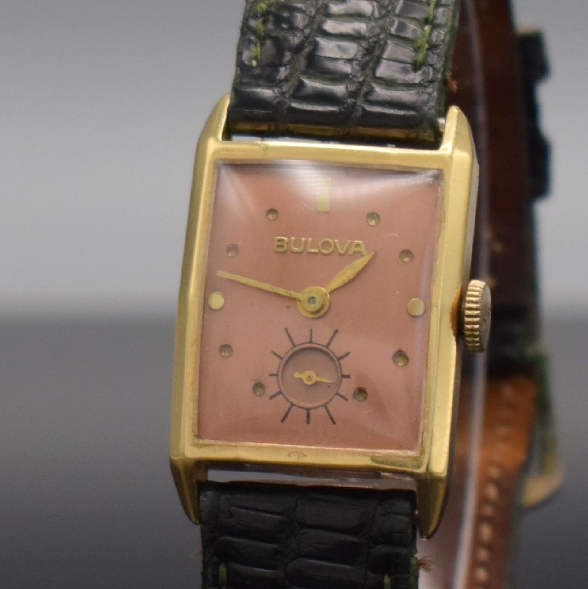 BULOVA Armbanduhr in GG 585/000, Schweiz/USA um 1940, - Image 4 of 10