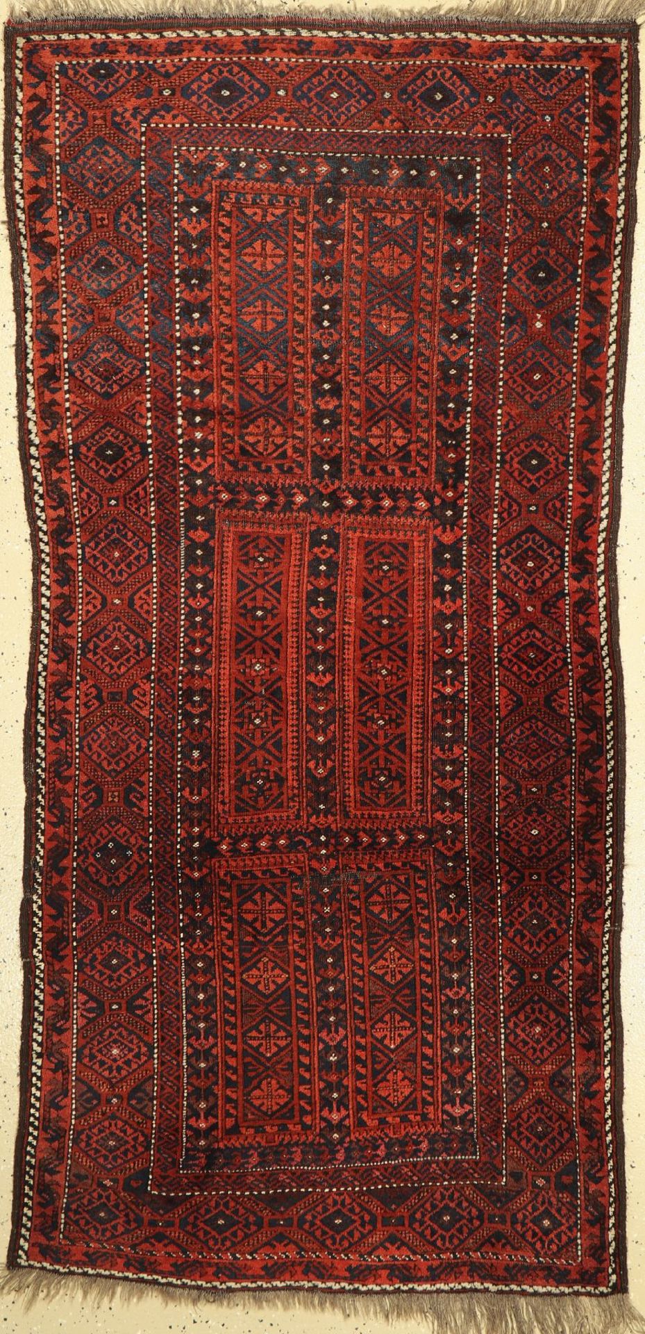 Belutsch antik, Persien, um 1920, Wolle aufWolle, ca.