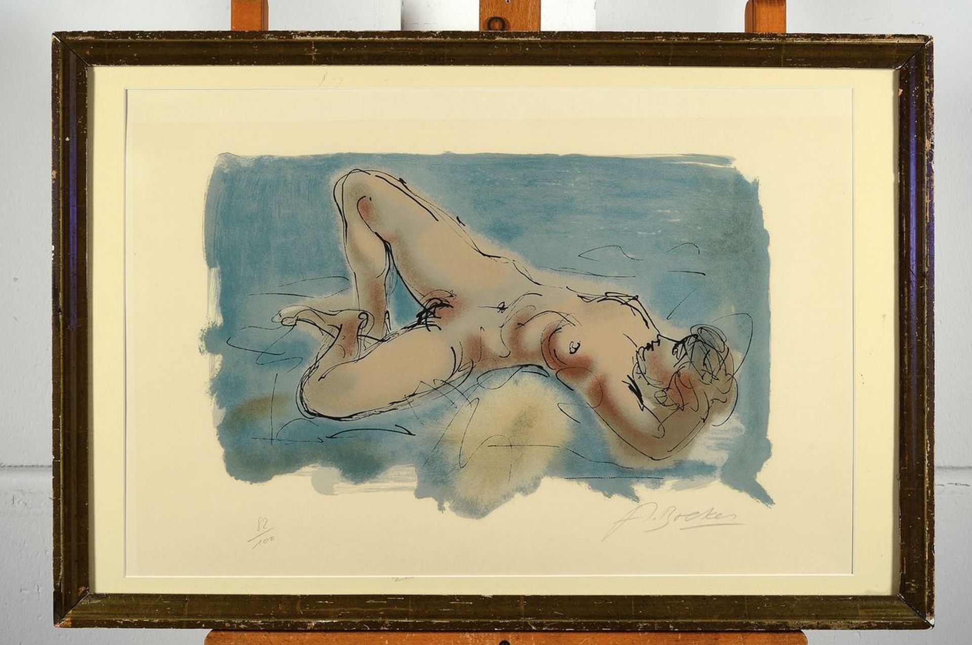 Arno Breker, 1900 - 1991, zwei Lithografien,liegender - Bild 6 aus 6