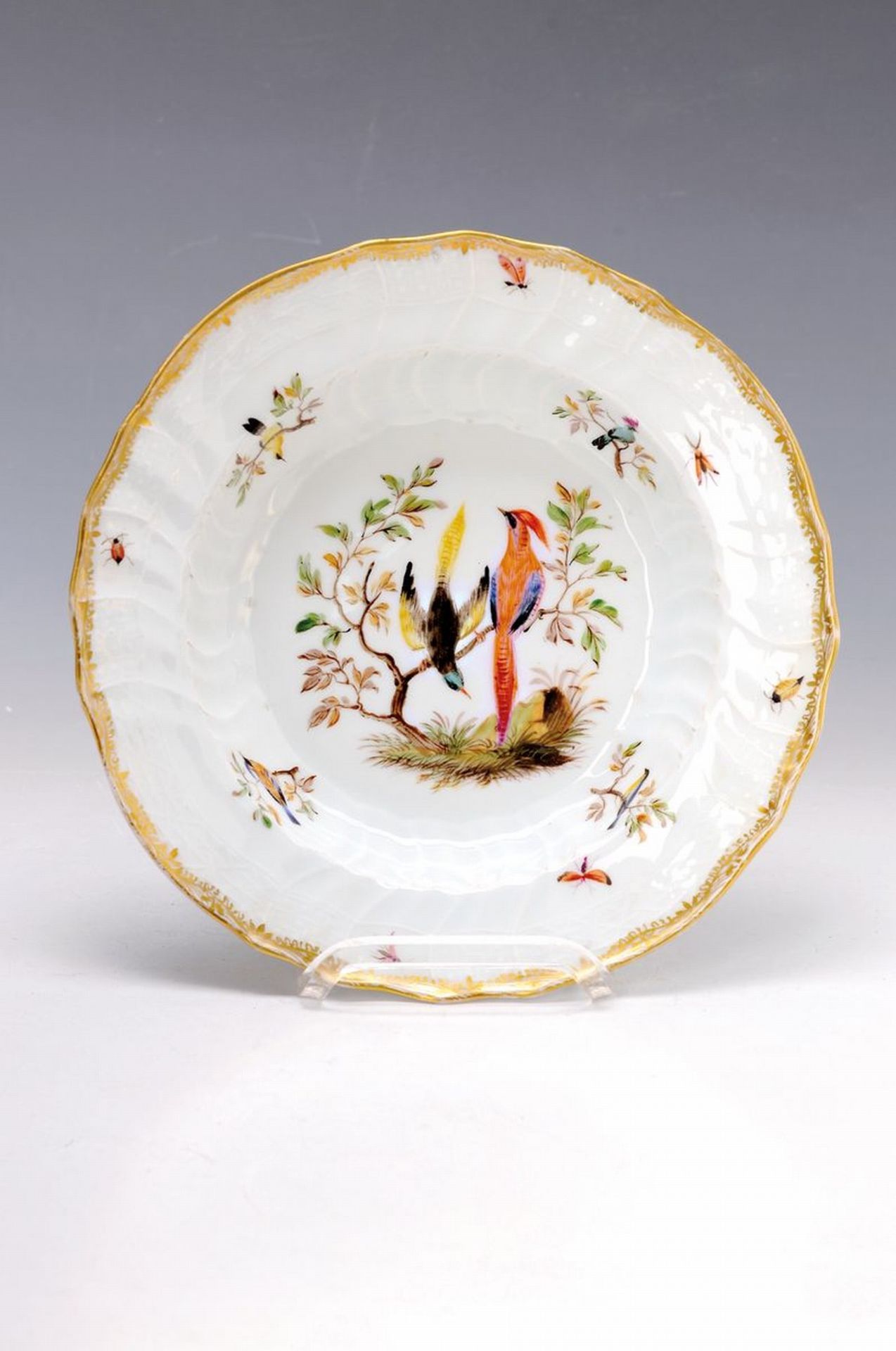 Tiefer Teller, Meissen, um 1770, Porzellan,