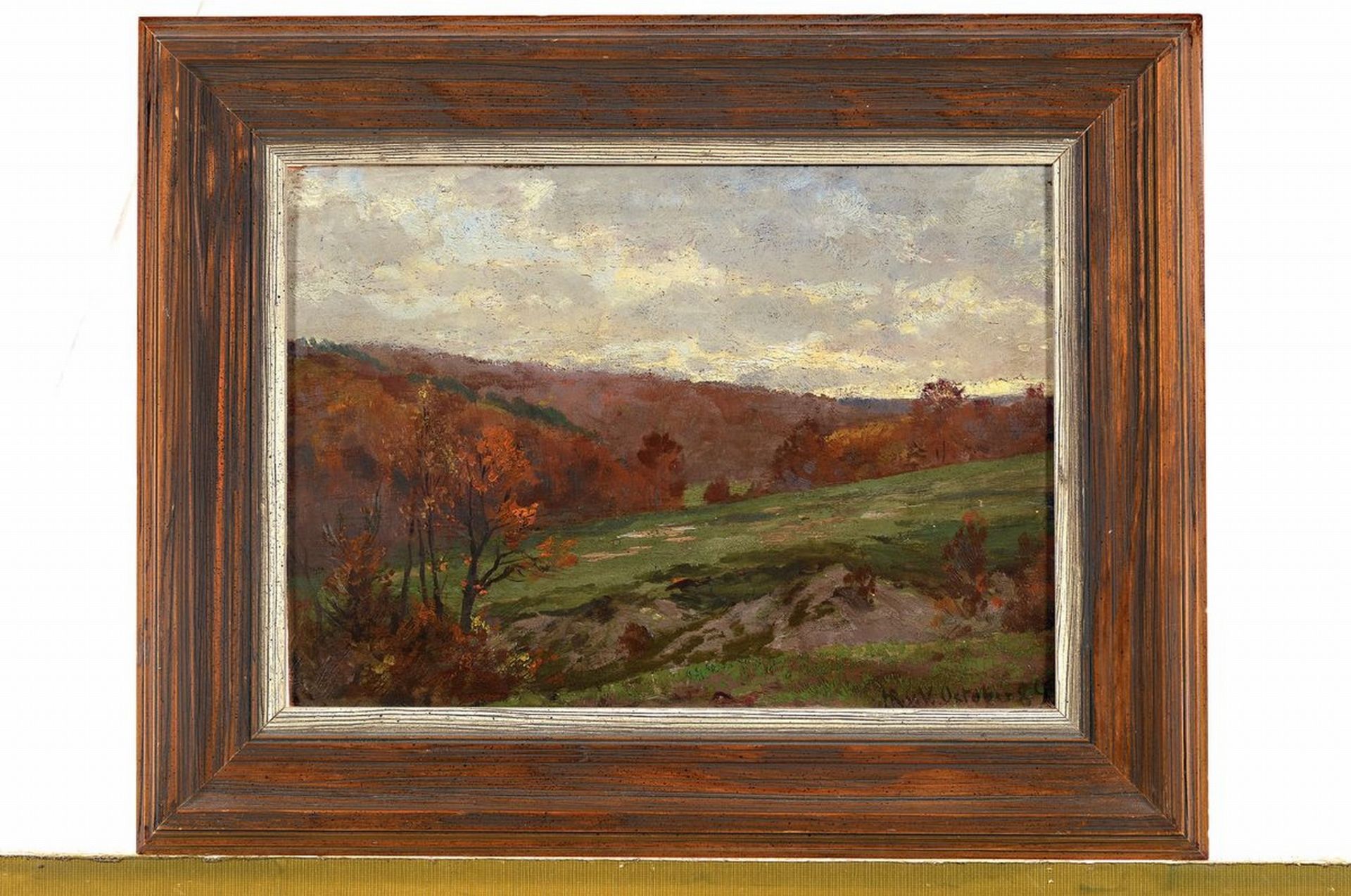 Hans-Richard von Volkmann, 1860 - 1927, 'Herbstlandschaft - Bild 3 aus 3