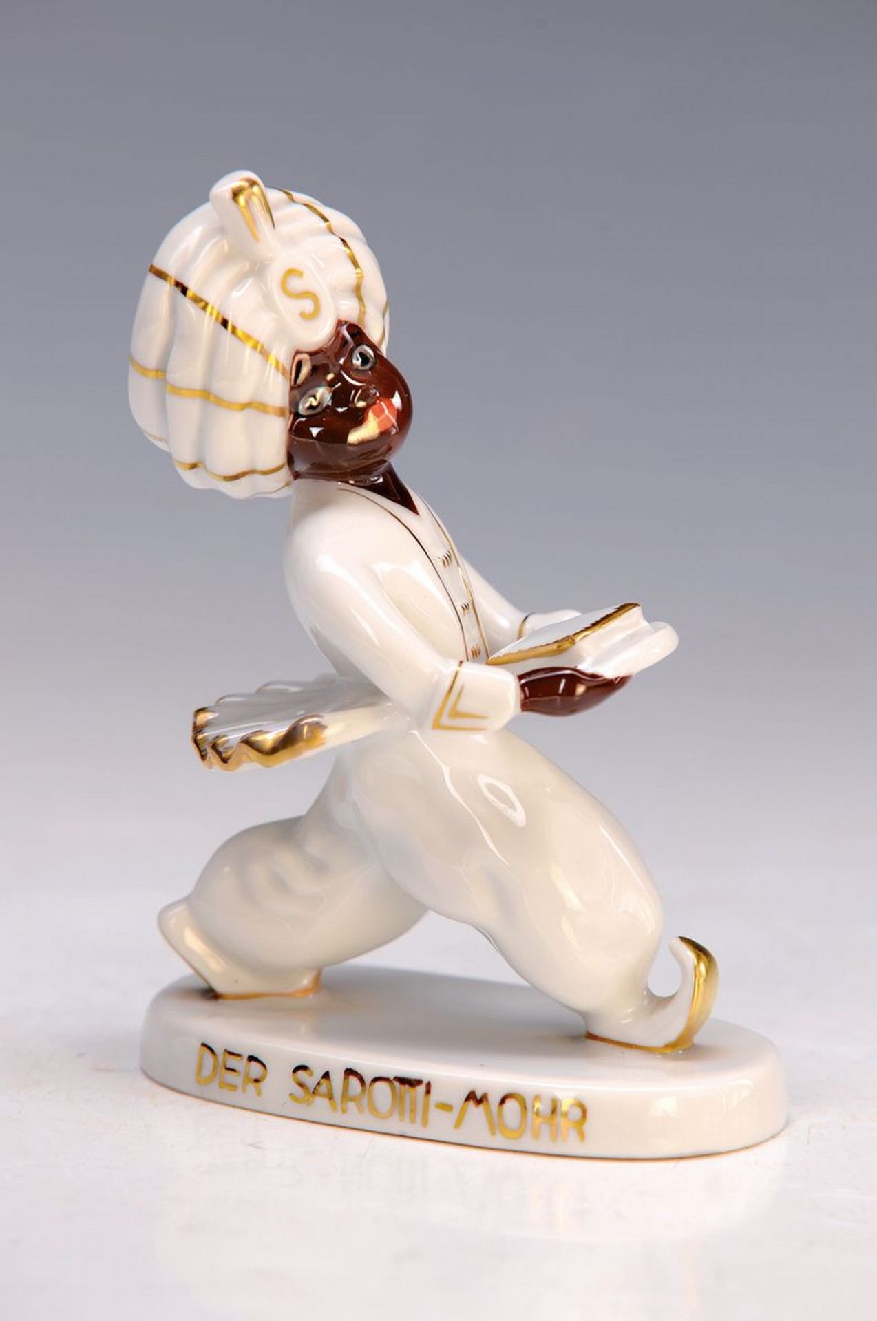 Werbefigur 'Der Sarotti Mohr', Rosenthal, 1950er Jahre,