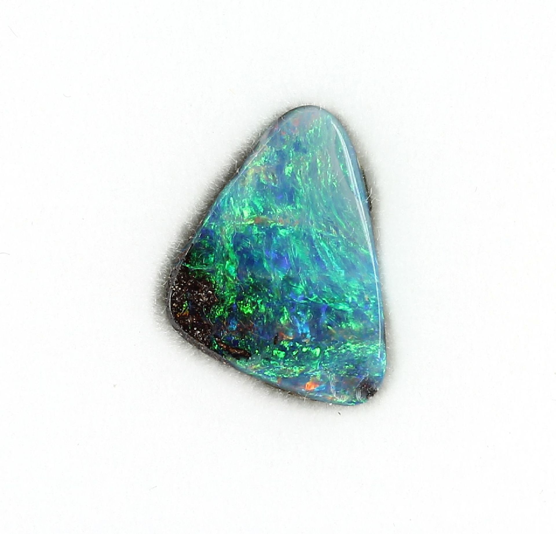 Loser Boulderopal, ca. 4.04 ct, Fantasieform, schönes