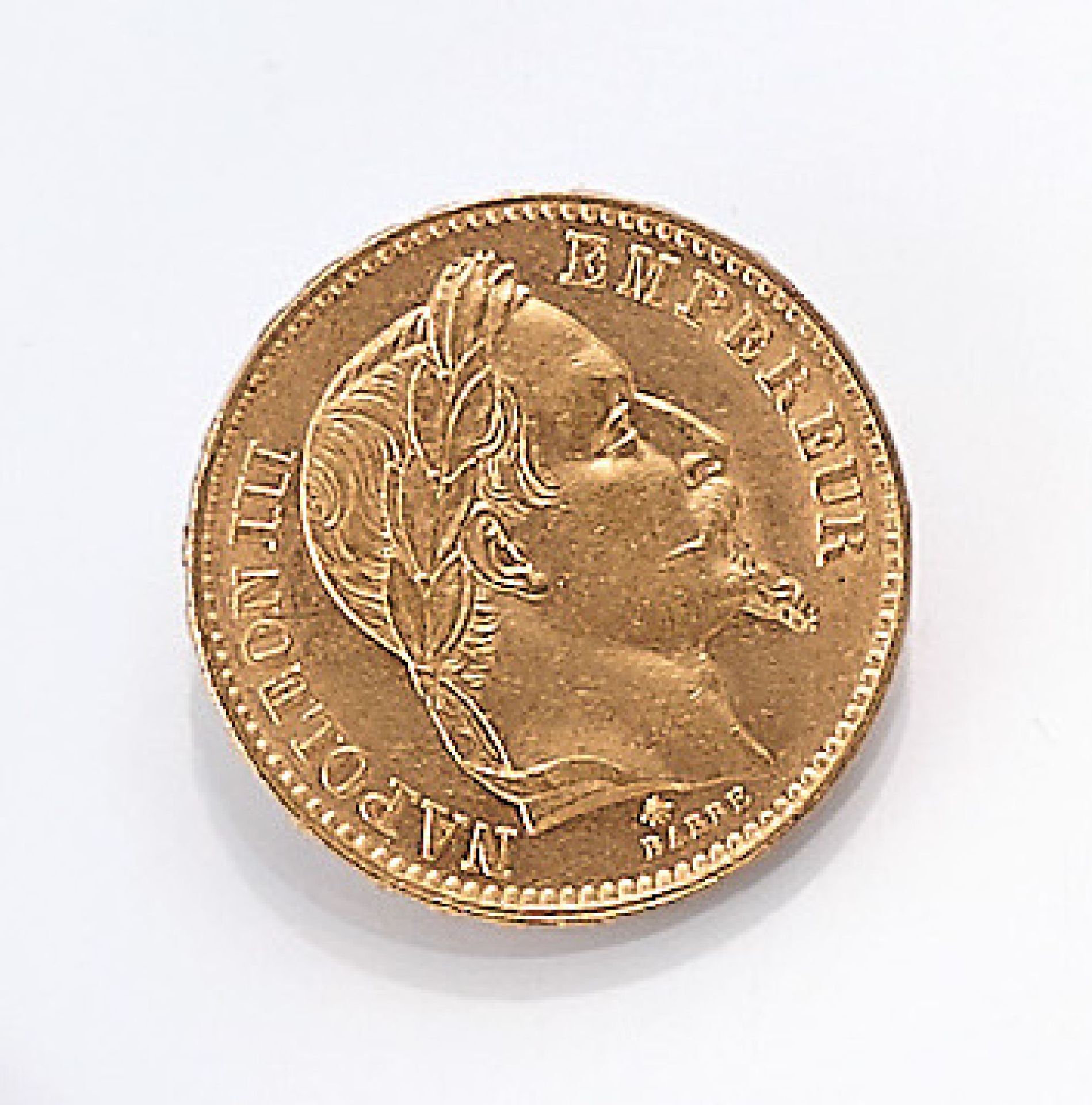 Goldmünze, 20 Francs, Frankreich, 1868, Napoleon III.