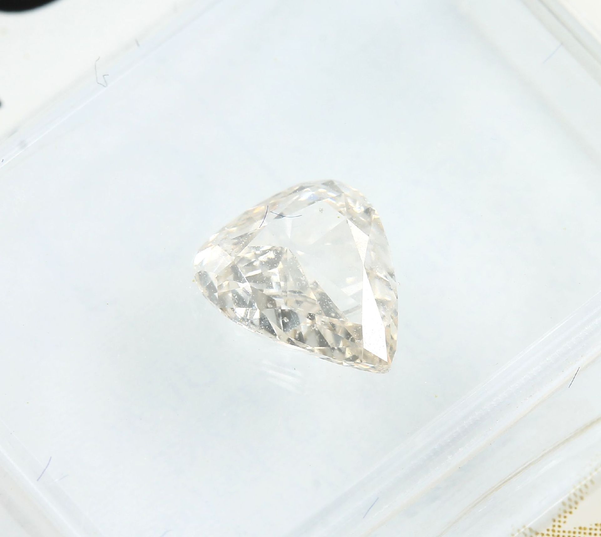 Loser Diamant, 0.73 ct get.Weiß (L)/si2, ca. 7.13 x 6.02 - Image 2 of 3