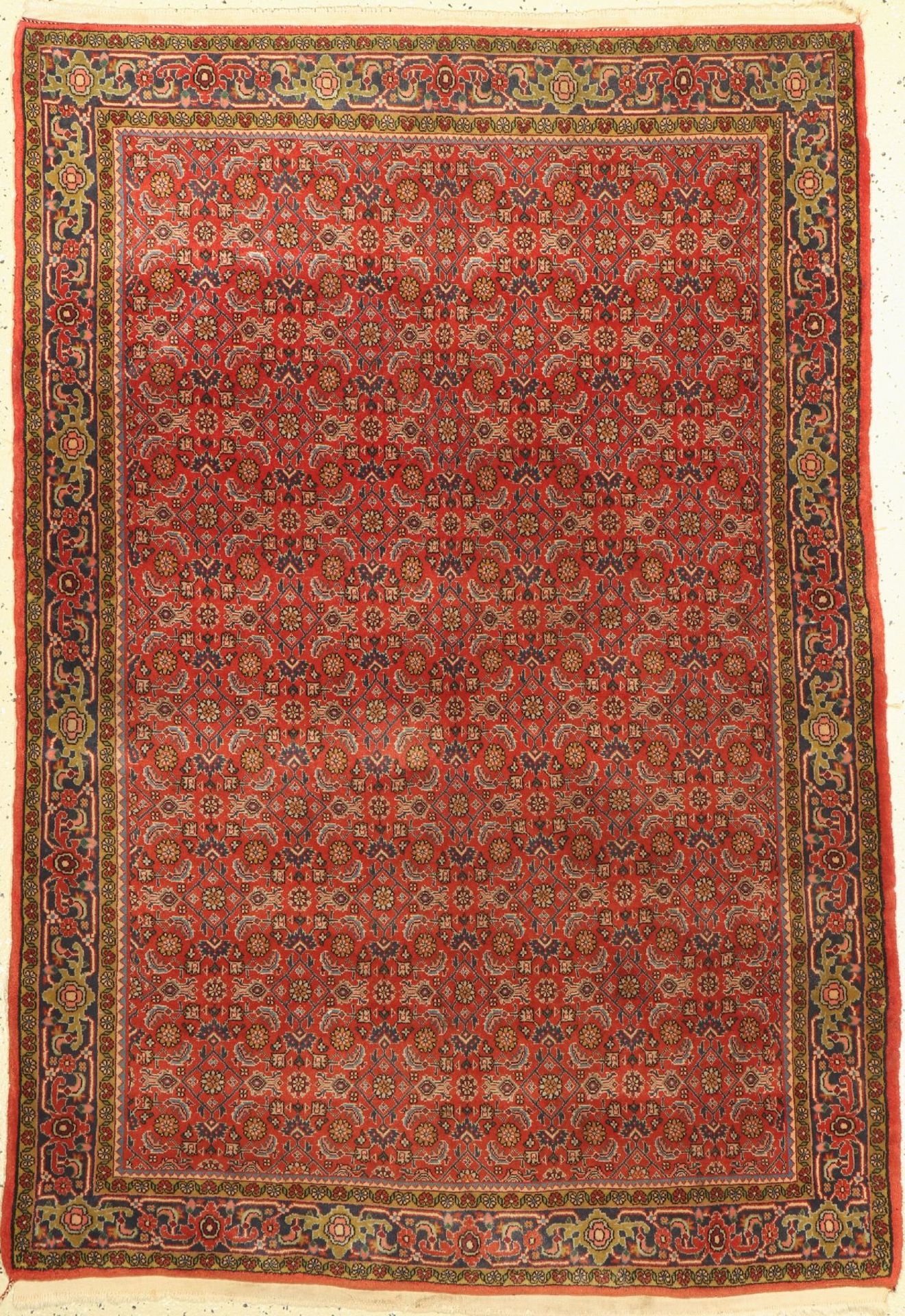 Bidjar fein, Persien, ca. 60 Jahre, Korkwolle, ca. 165 x