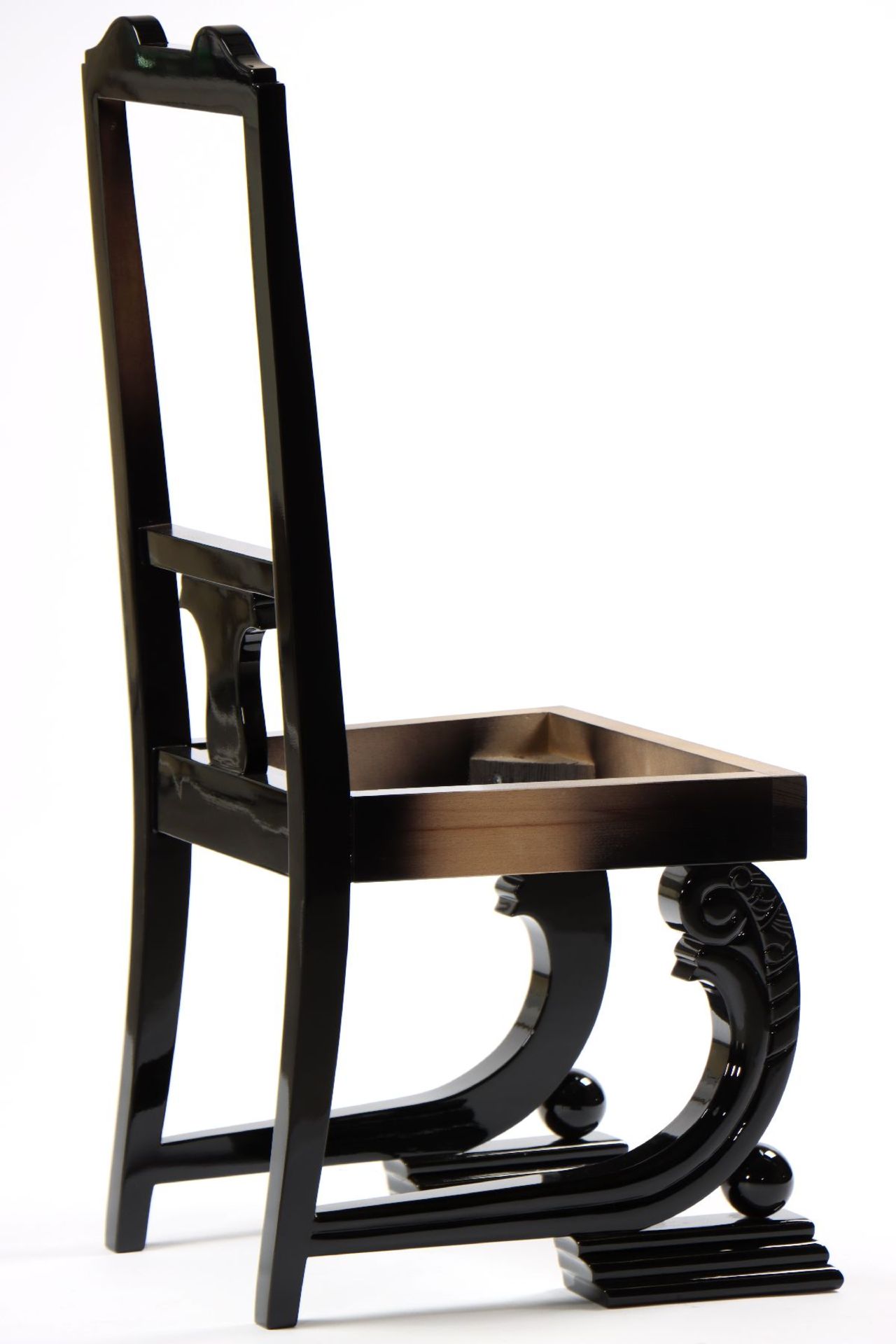 12 Stühle, Frankreich, im Stil des ArtDéco von 1920, - Image 5 of 6