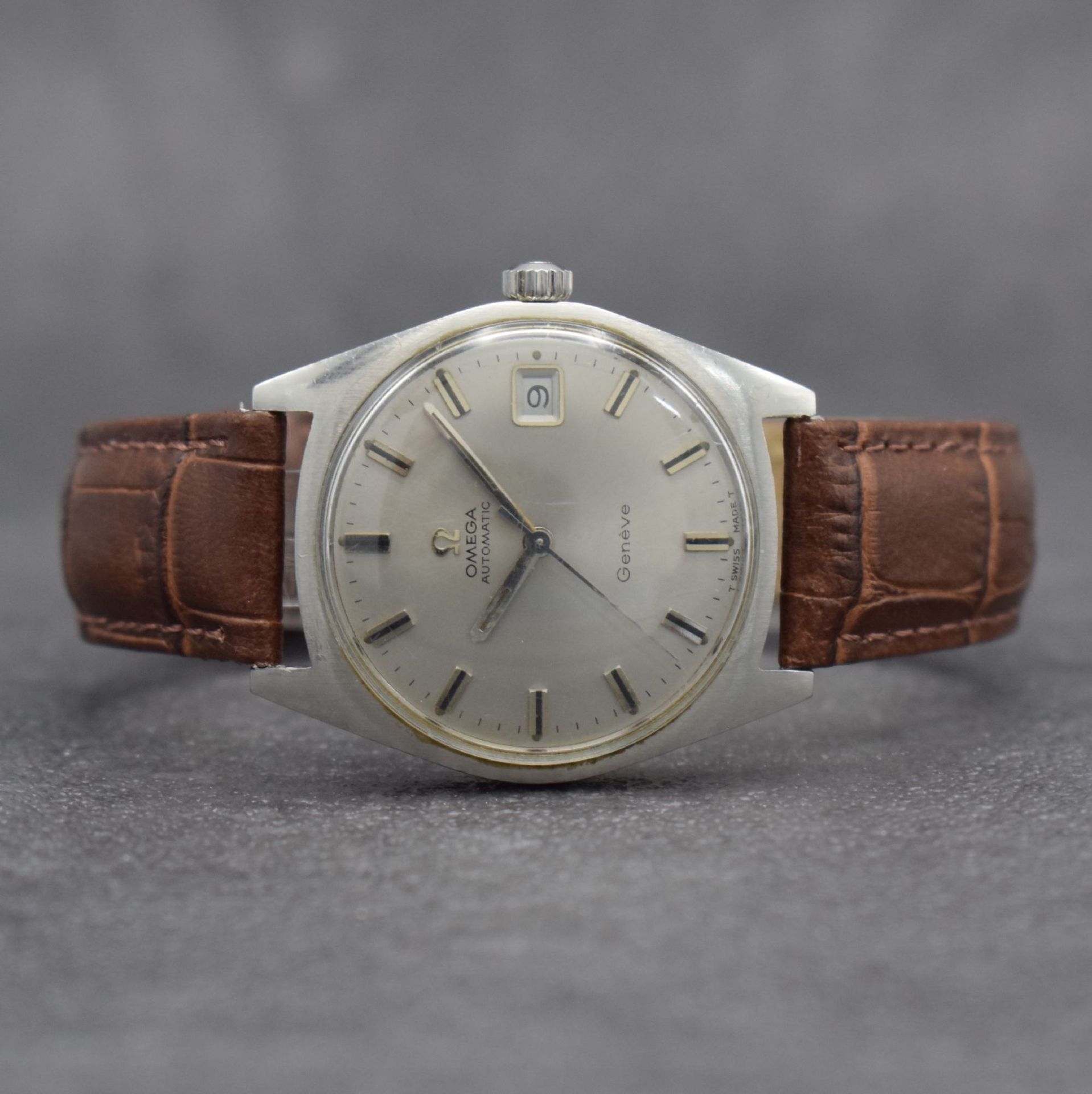 OMEGA Geneve Herrenarmbanduhr, Schweiz um 1968,