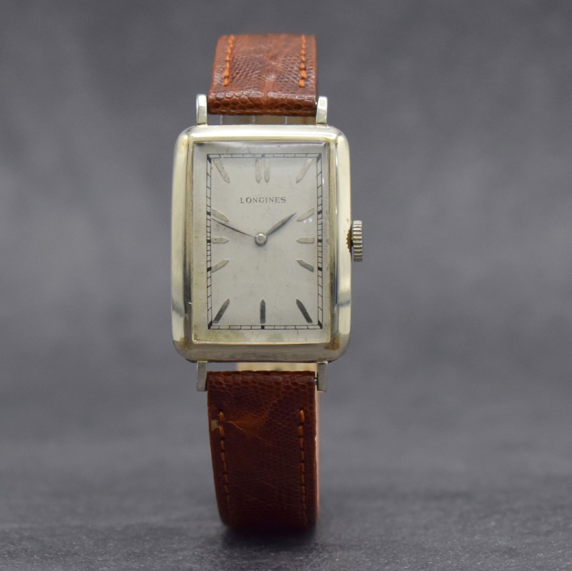 LONGINES Herrenarmbanduhr in 14k gold filled,   Schweiz - Bild 3 aus 8