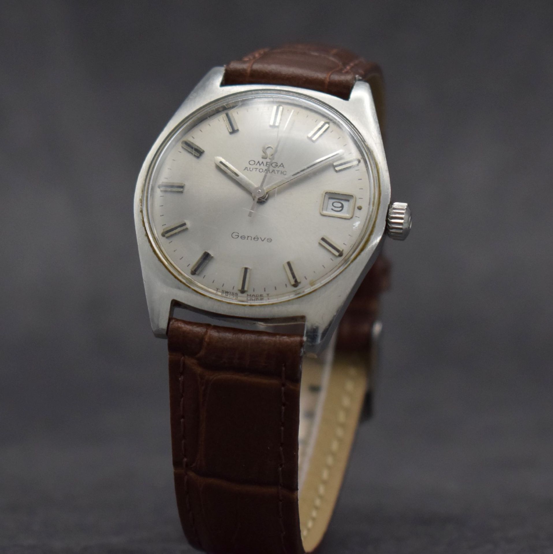 OMEGA Geneve Herrenarmbanduhr, Schweiz um 1968, - Image 3 of 8