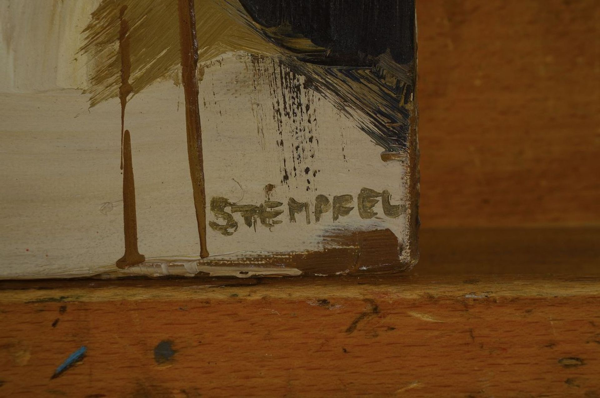 André Stempfel, geb. 1930, Acryl/Lwd, re. u. sign., - Image 3 of 4