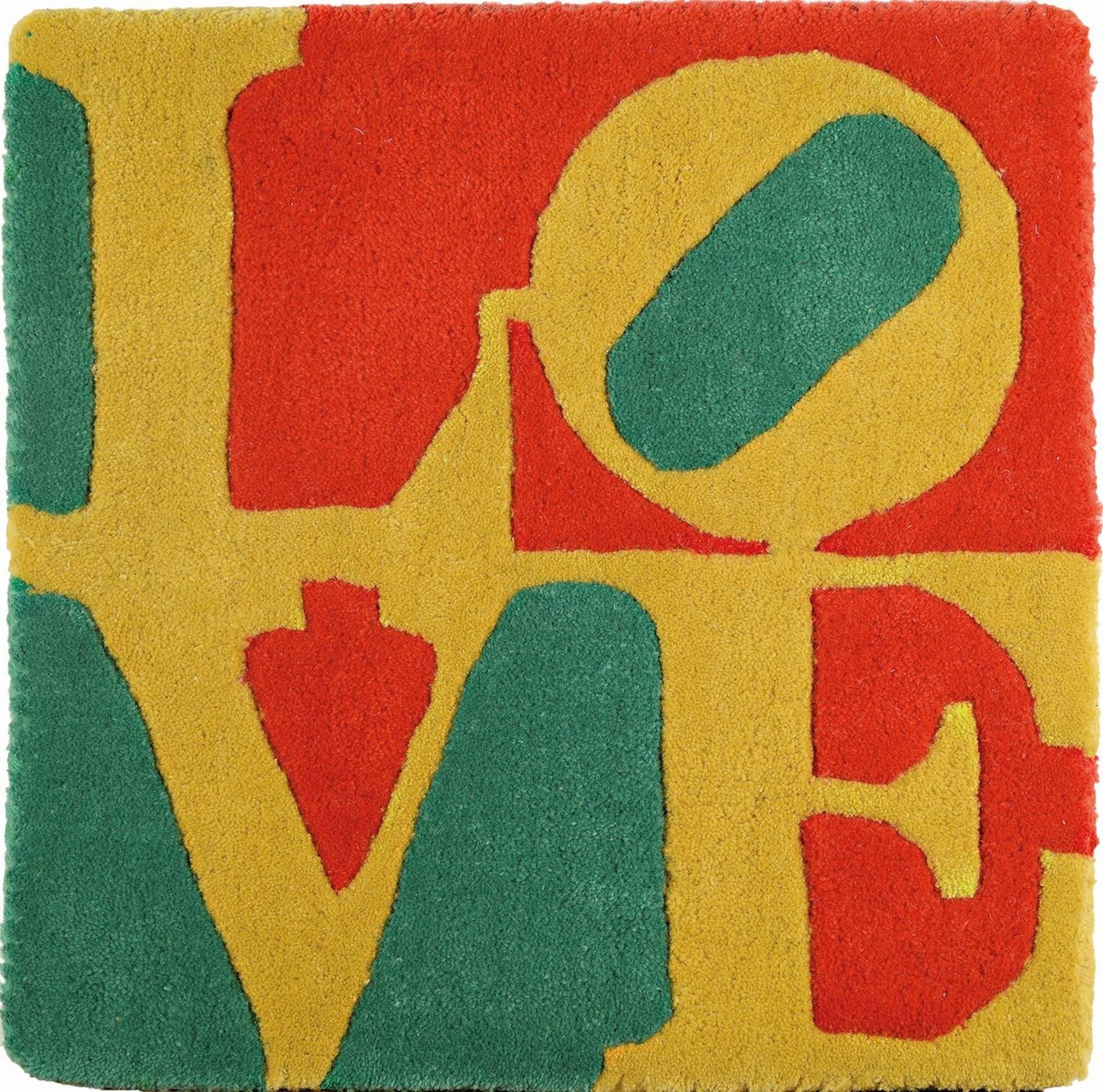 Robert Indiana, 1928-2018, Love, Teppich, Edition