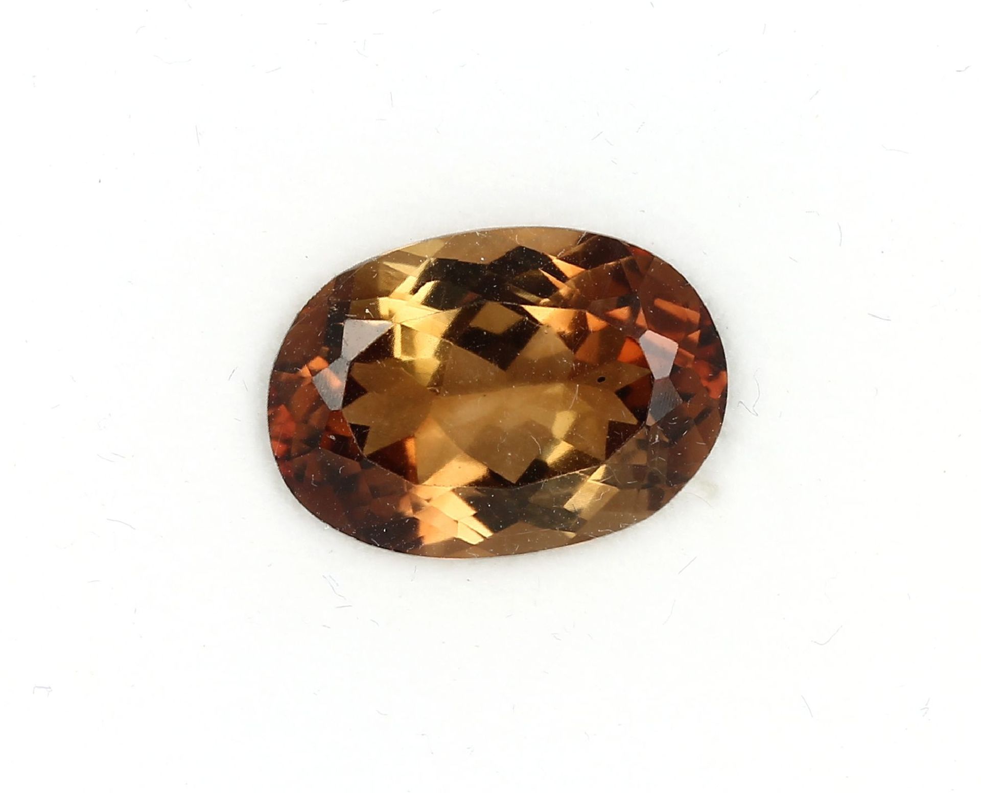 Imperial-Topas ca. 14.9 ct, bräunlich-orange changierend