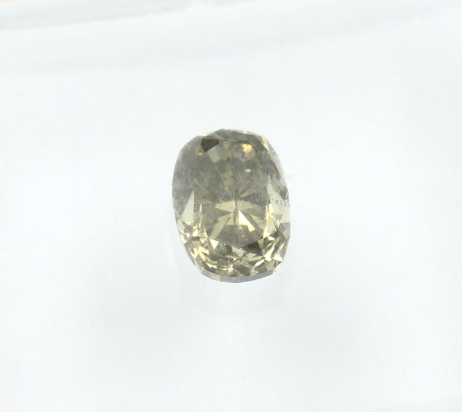 Eingeschweißter Diamant im Kissenschliff 0.49 ct natural - Image 3 of 4