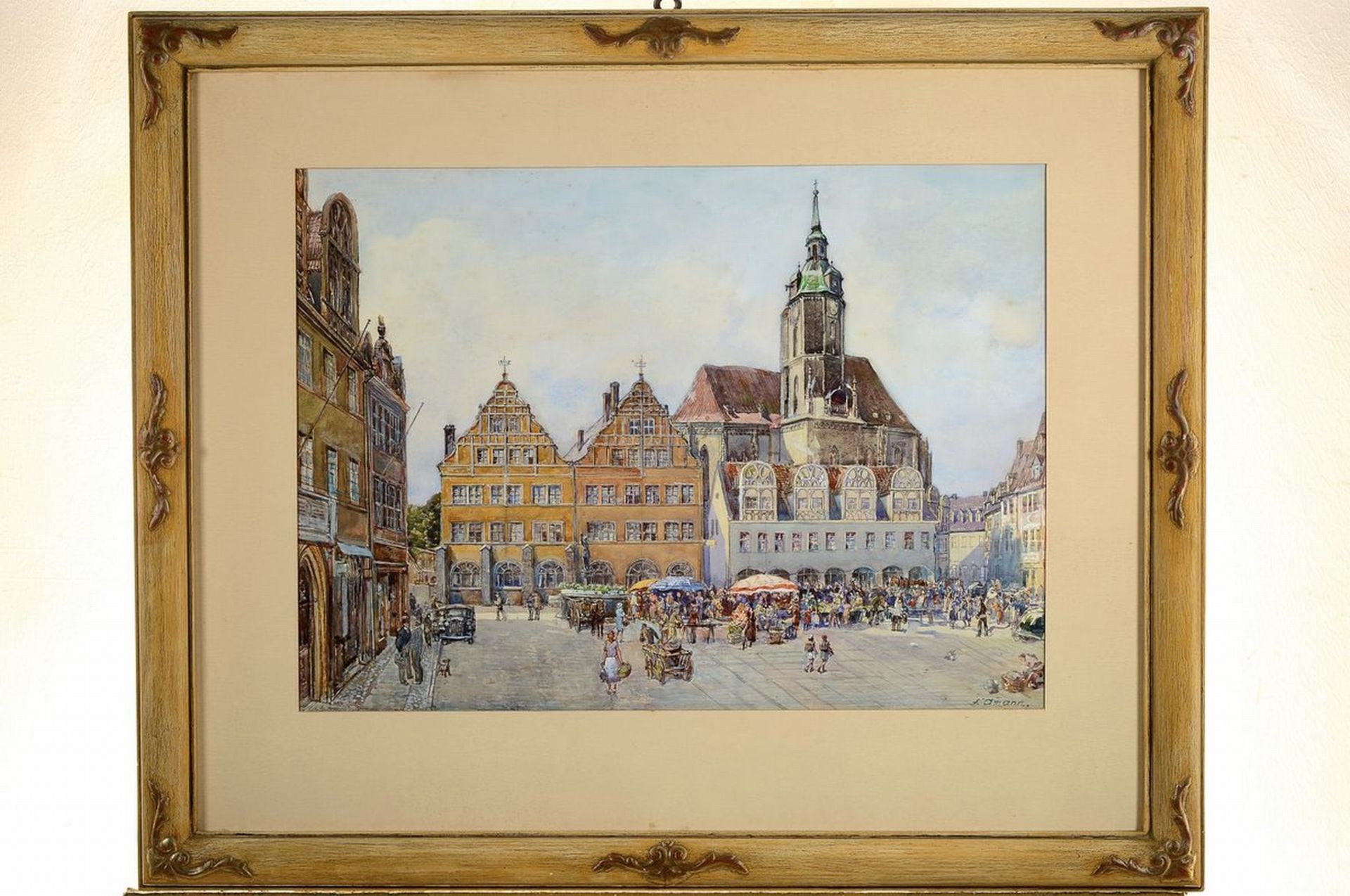 Fritz Amann, 1878 Gera-Untermhaus bis 1969 Naumburg, - Image 3 of 3