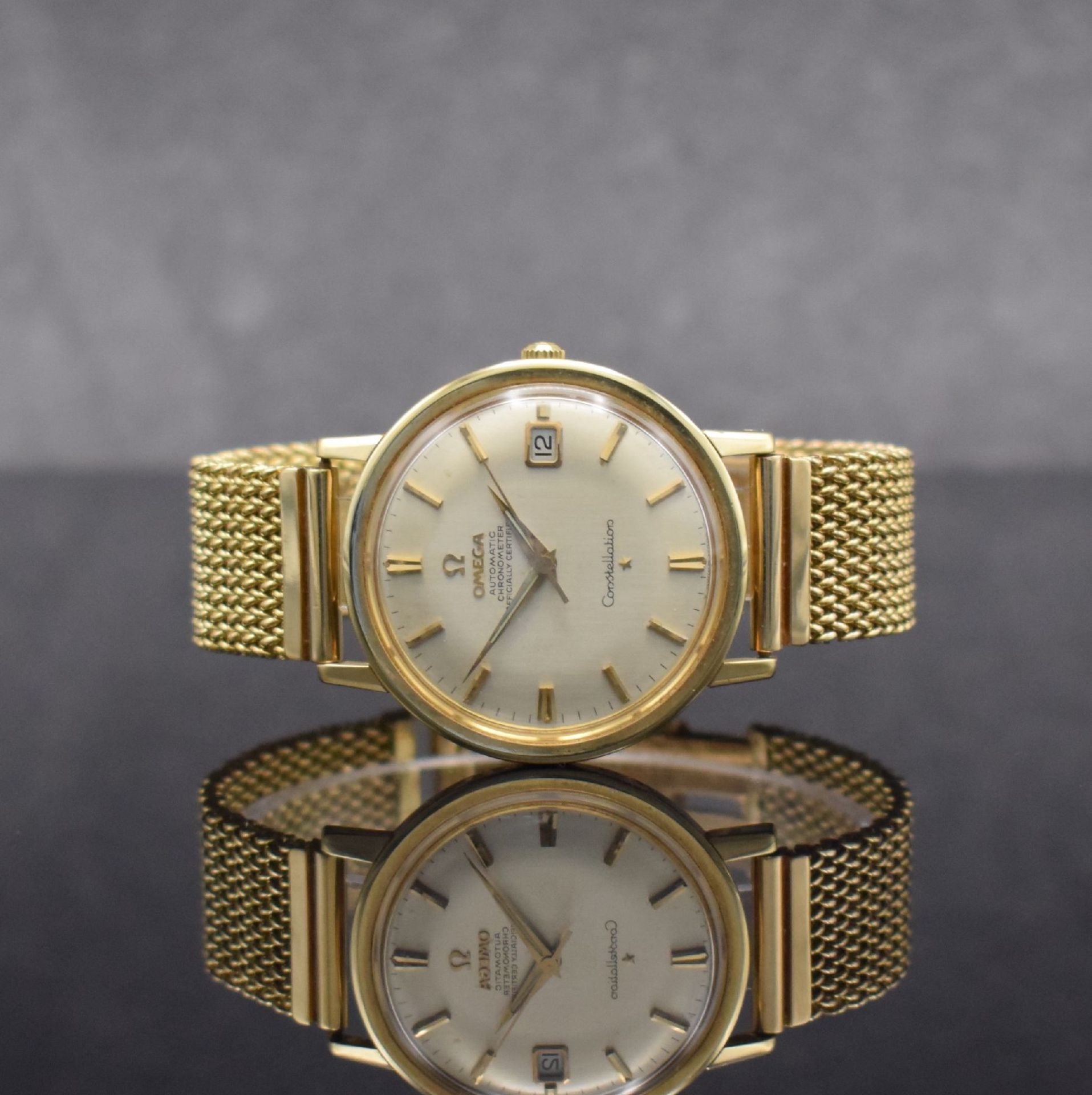 OMEGA Constellation Chronometer in GG 585/000 Referenz