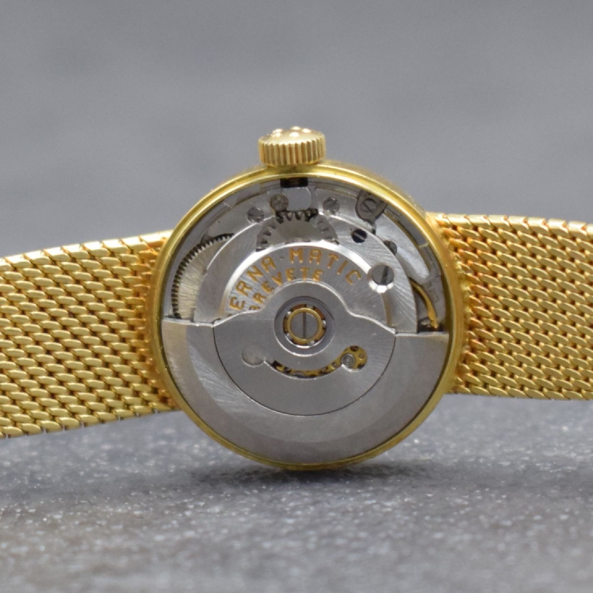 ETERNA Sahida Damenarmbanduhr in GG 750/000, Schweiz um - Image 10 of 12