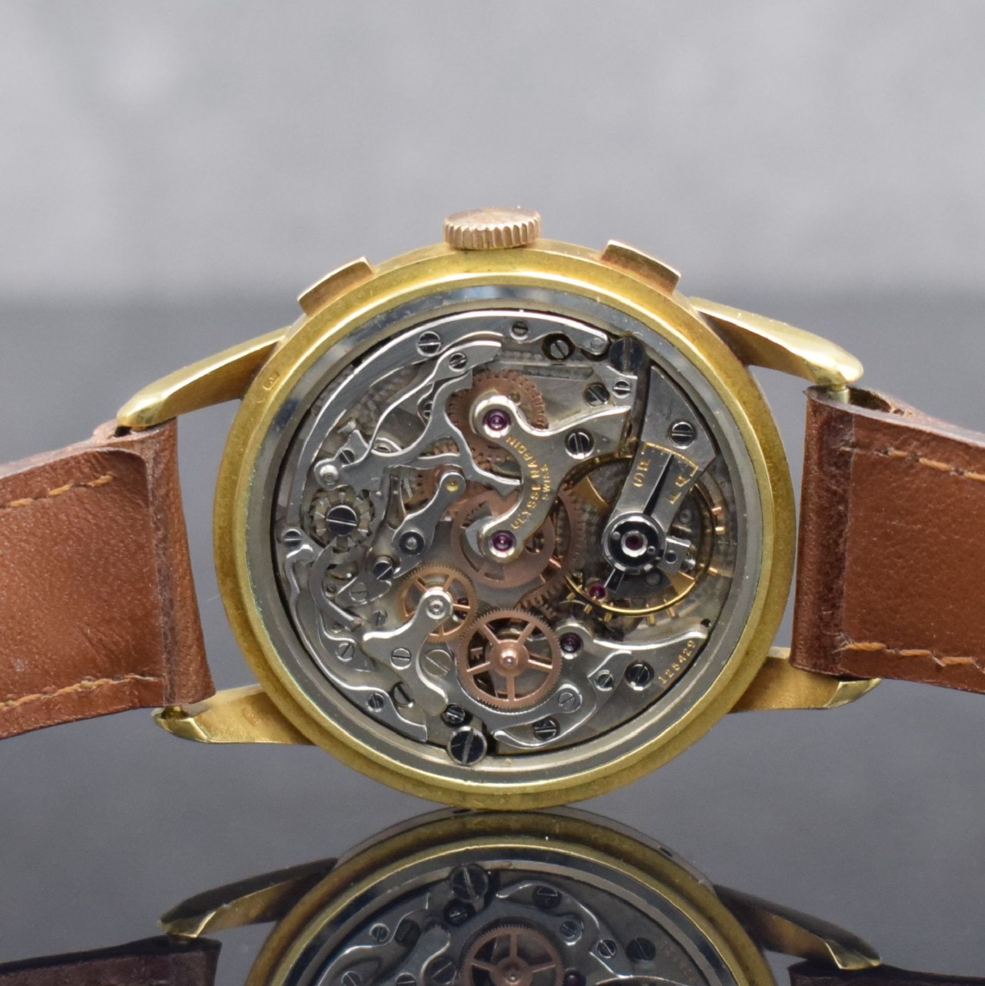 ULYSSE NARDIN extrem seltener Schaltradchronograph mit - Image 7 of 8